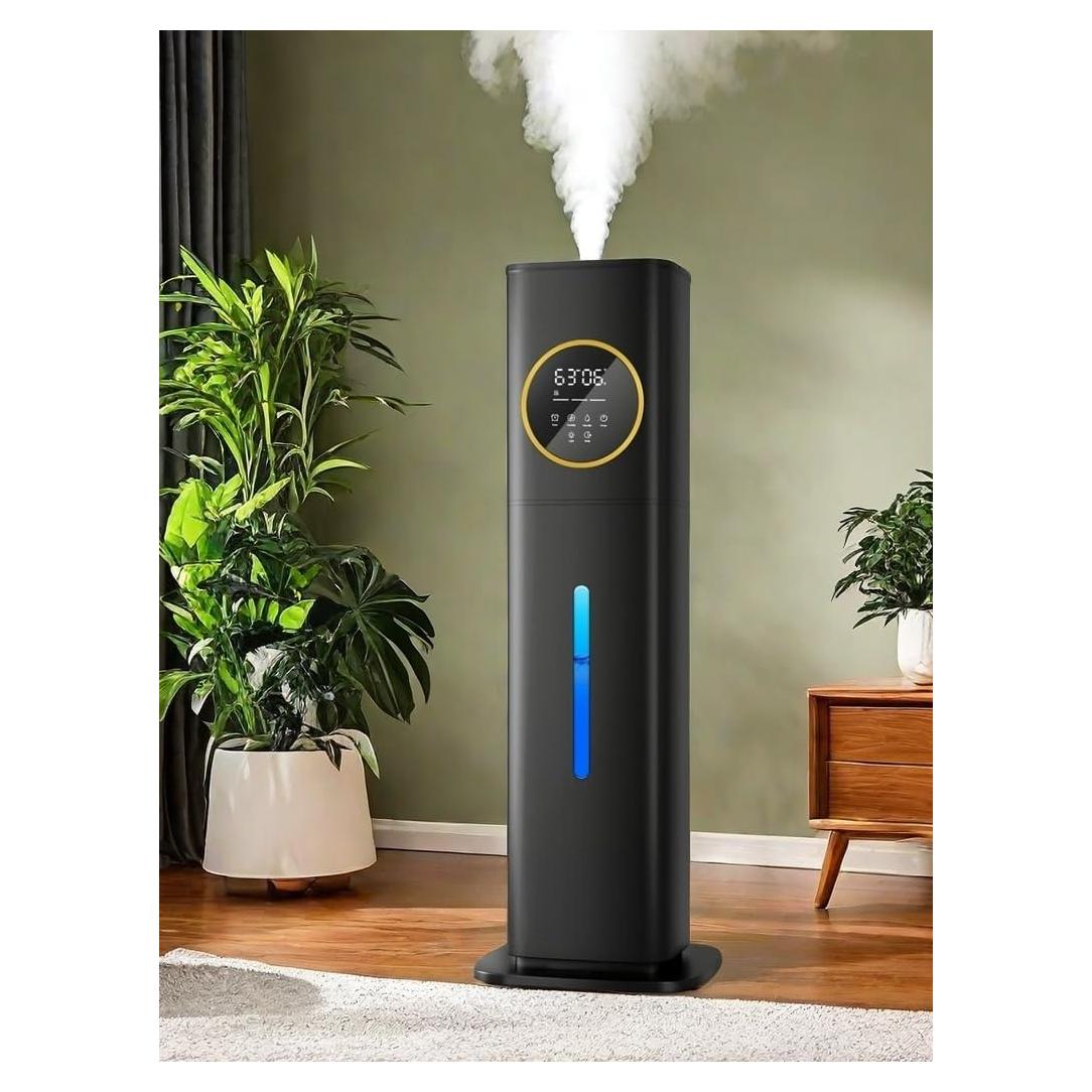 Humidificador Lacidoll 8L con Luz Nocturna y Difusor de Aromas