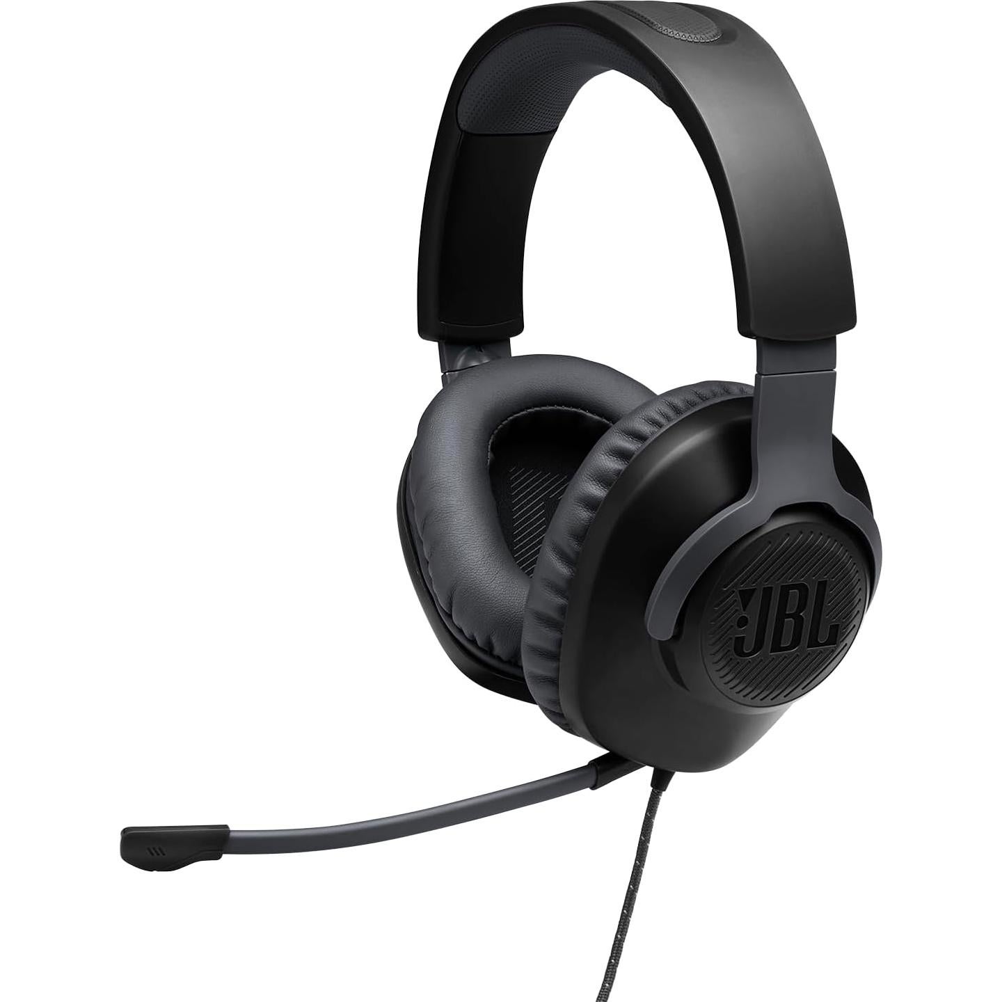 Auriculares de Juego JBL Quantum 100 Over-Ear con Cable Negro