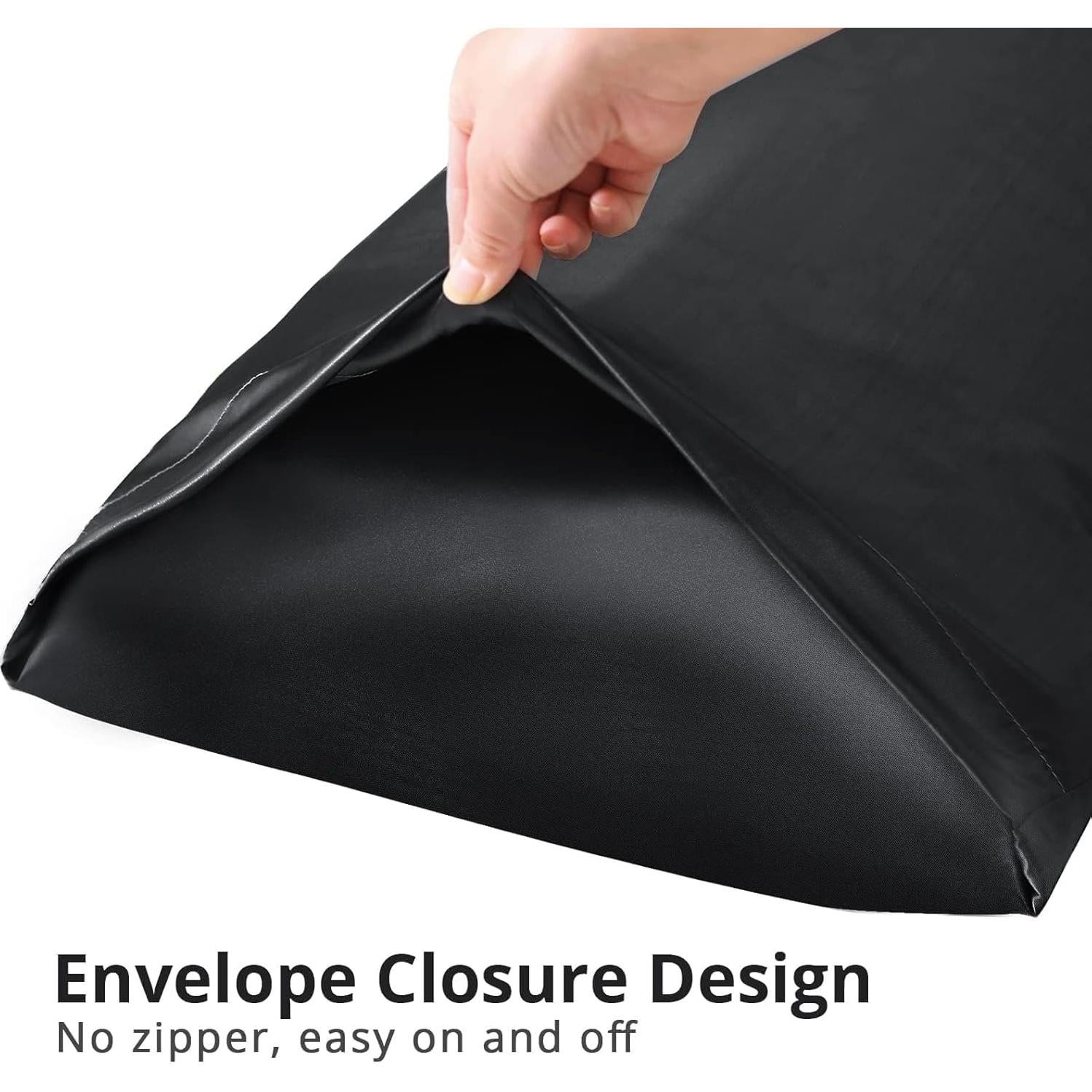 Almohada Corporal HUXMEYSON con Funda de Satén Refrigerante 137x51cm