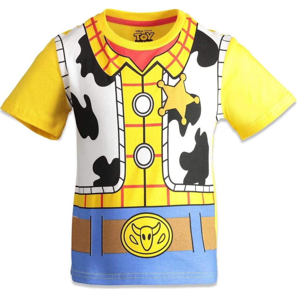 Paquete de 4 camisetas Disney niños Rex Slinky Dog Buzz Lightyear