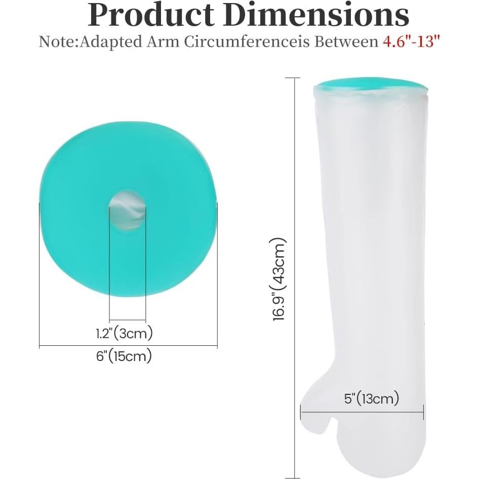 Funda de brazo impermeable Mosago para niños - Brazo-S Verde