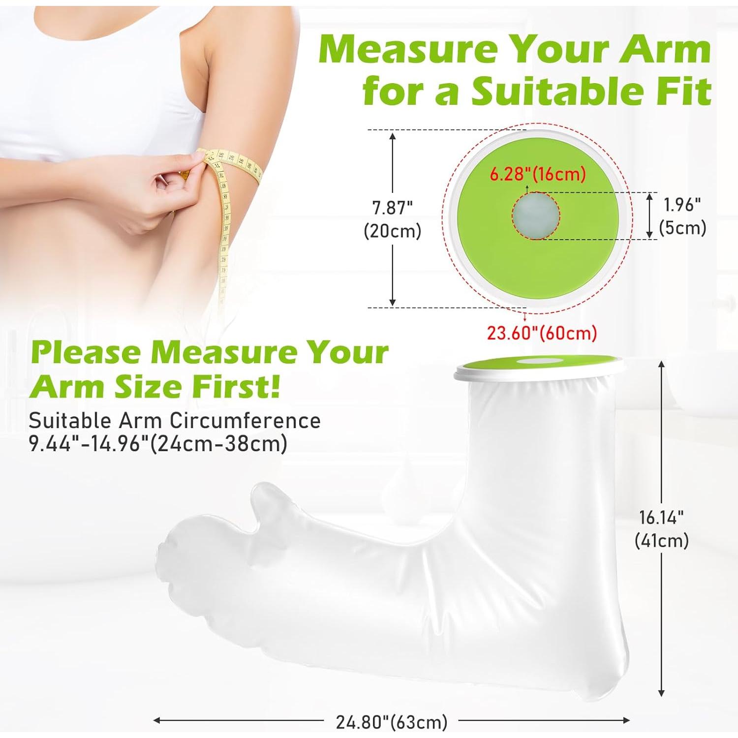 Cubierta Impermeable para Yeso de Brazo Completo TANGKA