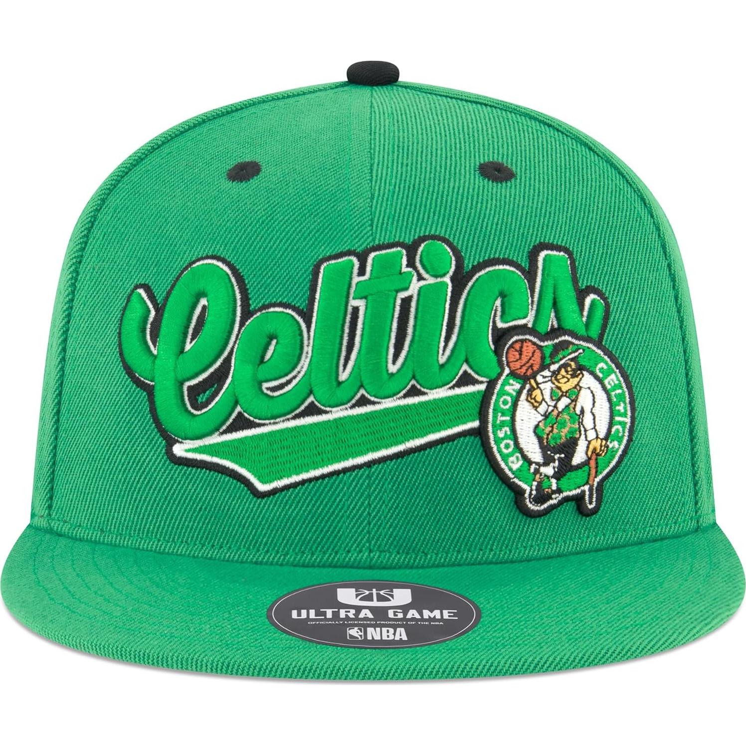 Gorra Snapback Ultra Game NBA Boston Celtics 3D Bordado