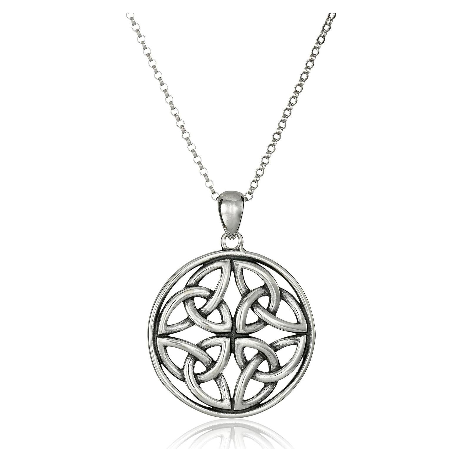 Collar Colgante Celta de Plata Esterlina Amazon Essentials