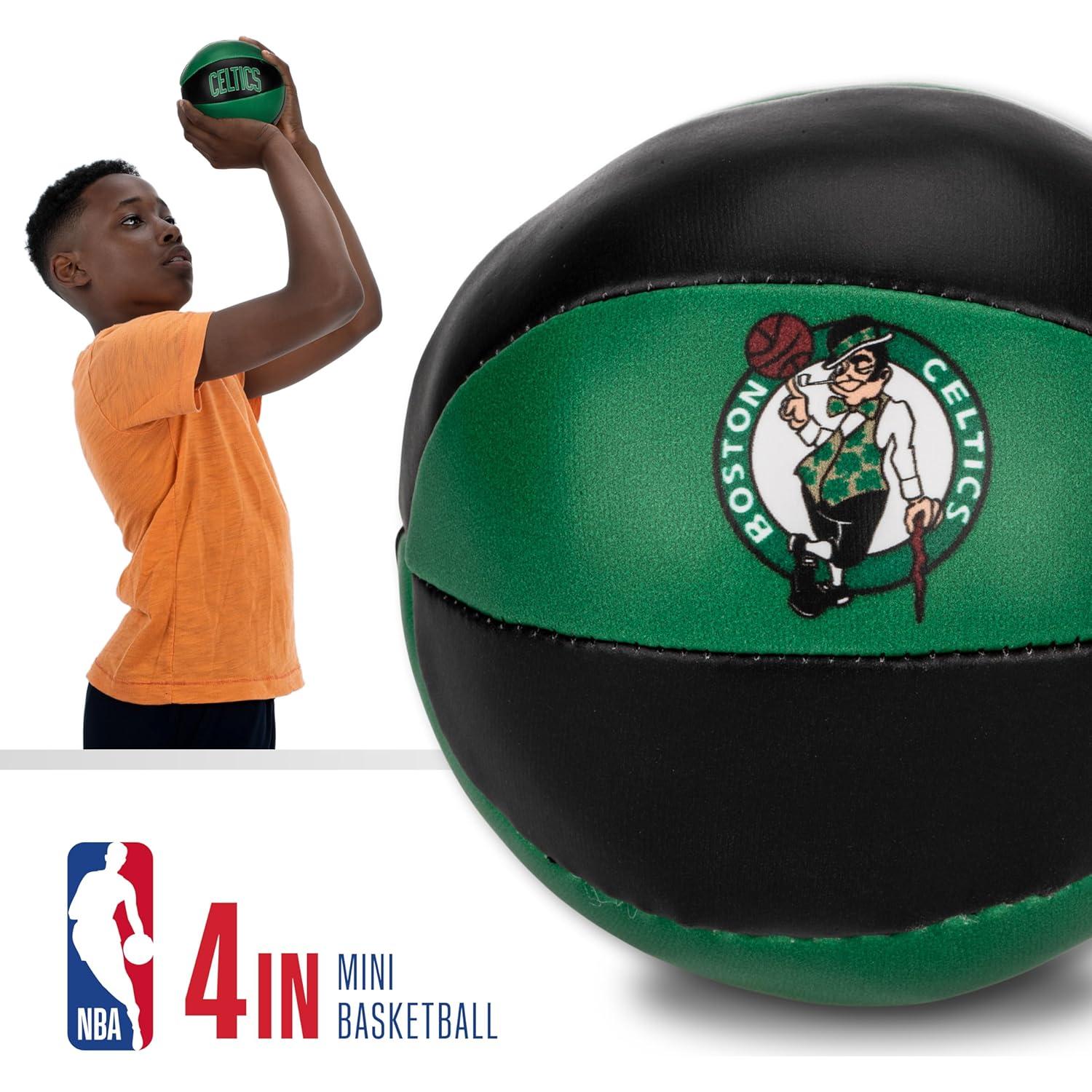 Balones de Baloncesto Mini Franklin Sports Boston Celtics - 2 Pzs