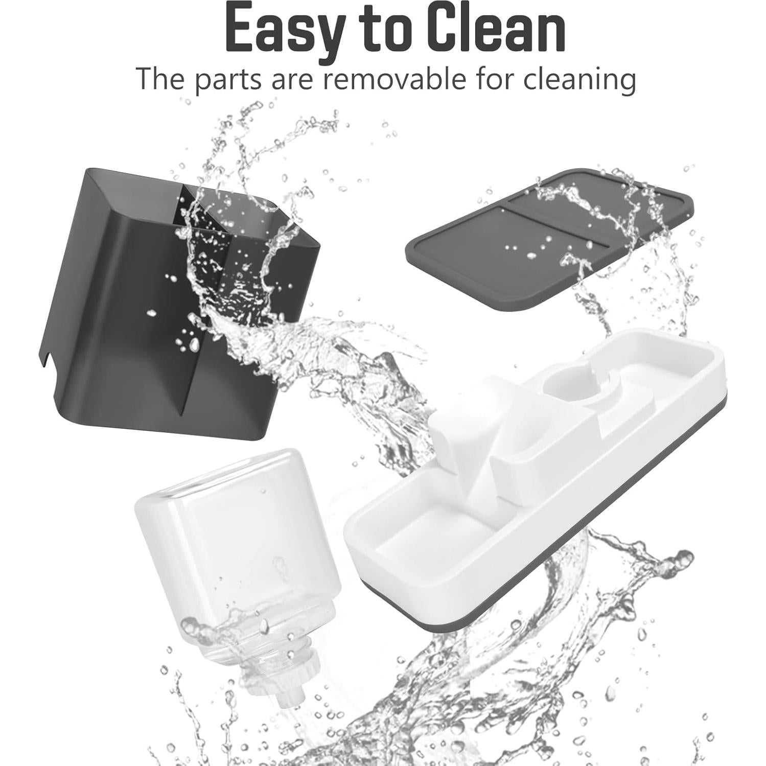 Dispensador Automático de Comida y Agua Luismia 1.5L Gris