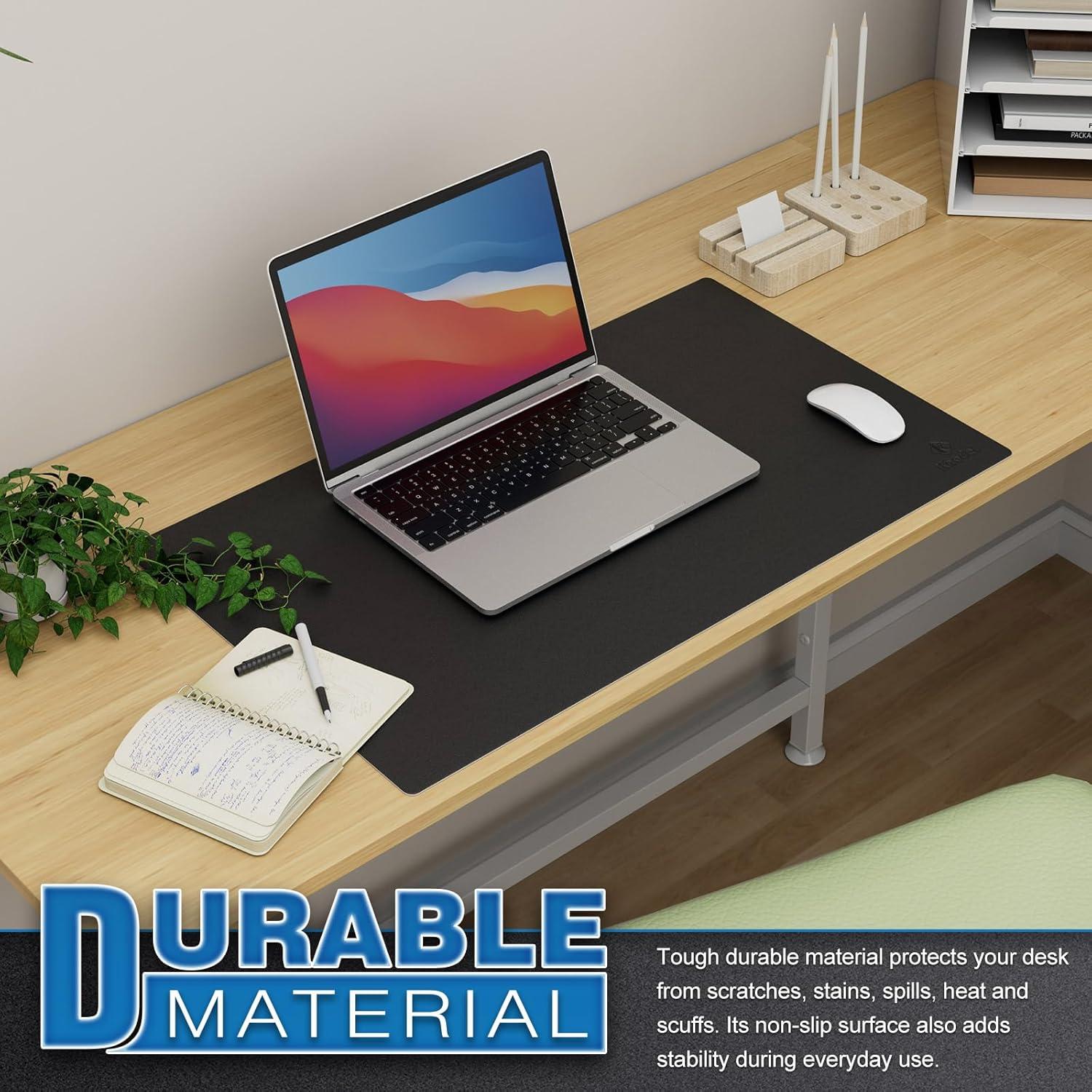 Alfombrilla de Escritorio K KNODEL 60x35 cm Negro PVC