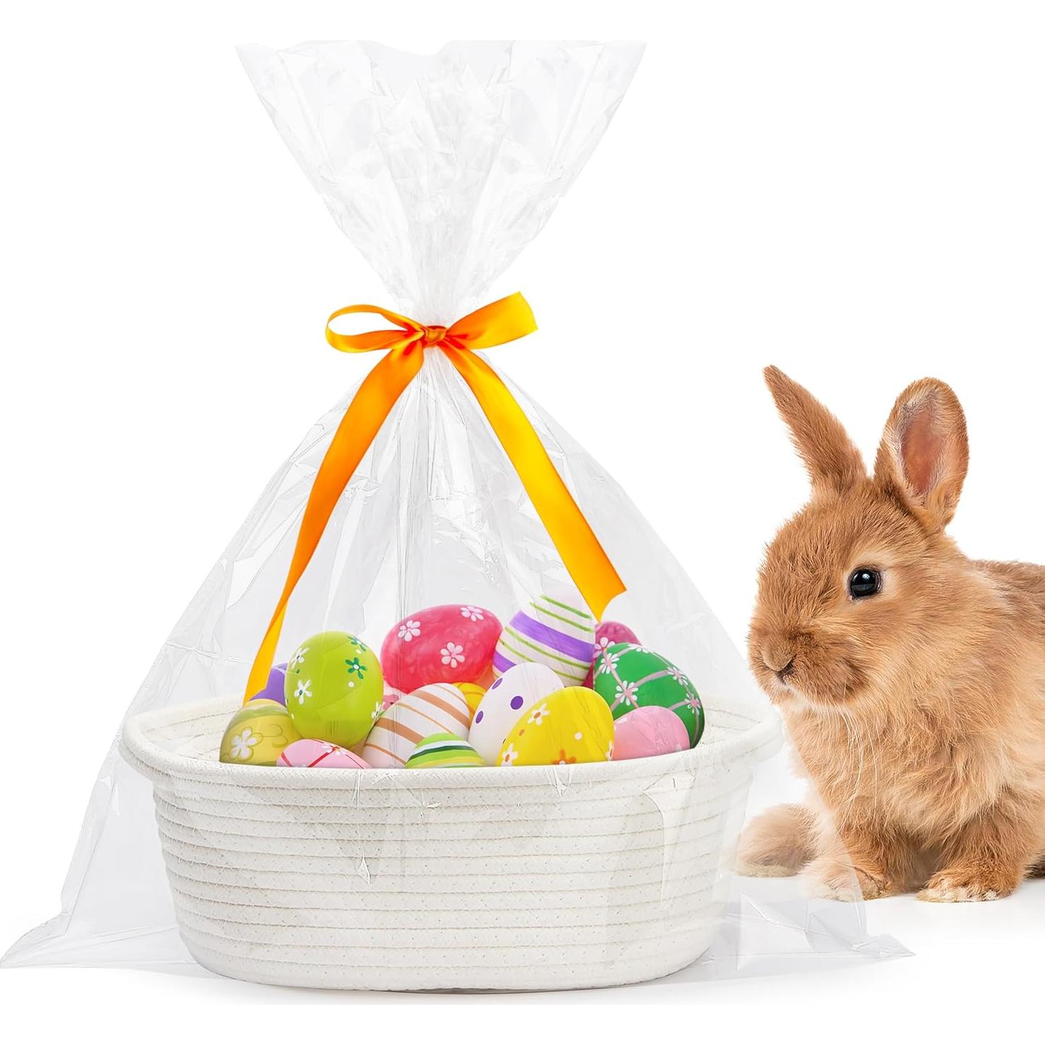 Canasta Tejida Pro Goleem 30x20x12 cm para Almacenamiento