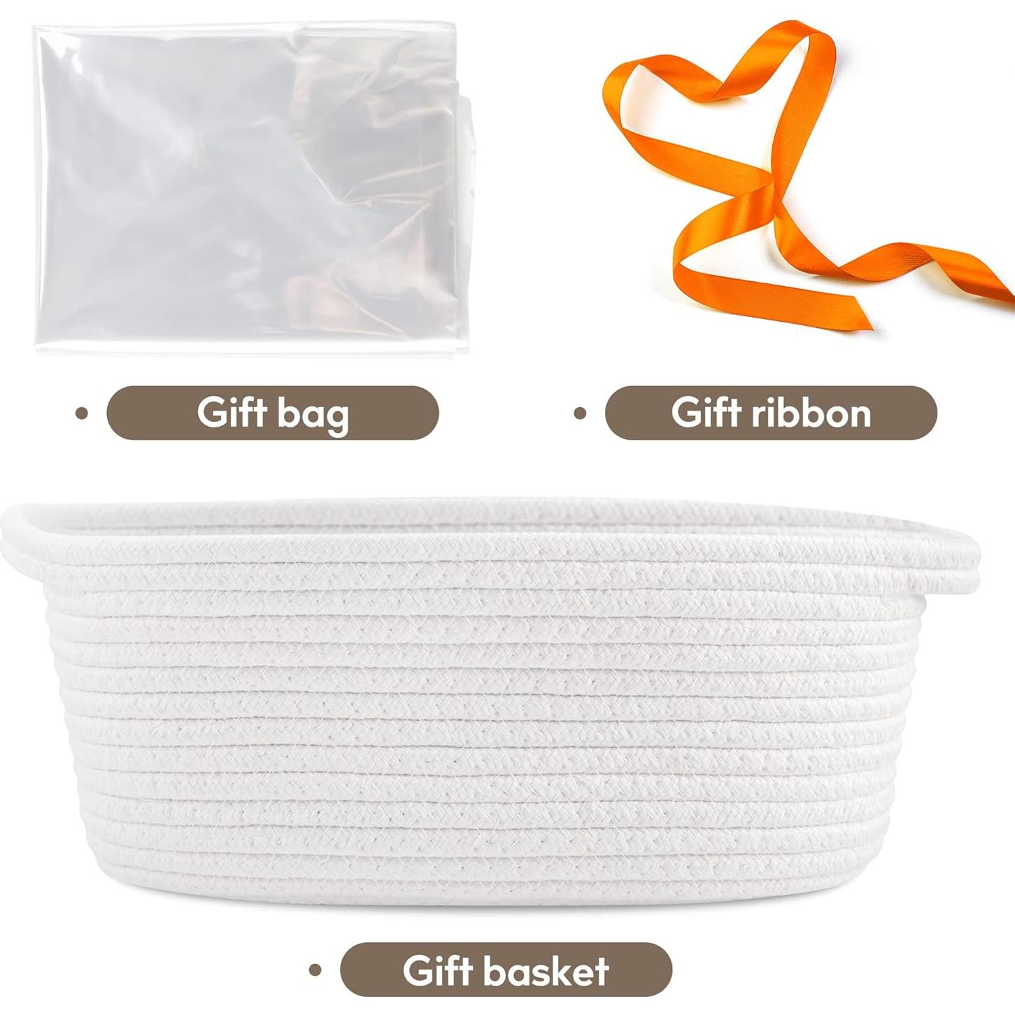 Canasta Tejida Pro Goleem 30x20x12 cm para Almacenamiento