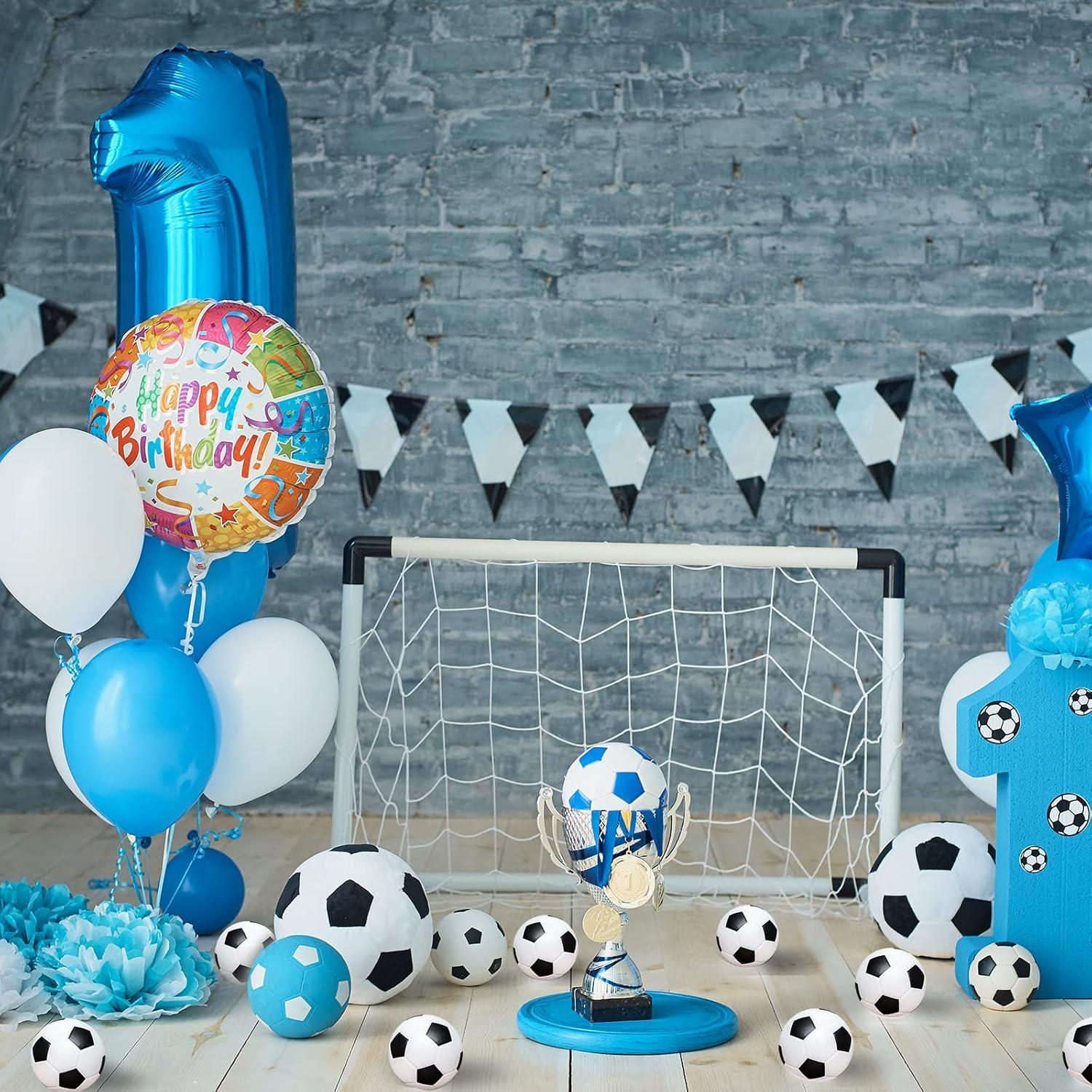 Mini Pelotas de Estrés de Fútbol Oleitodh 96 Pcs 5 cm