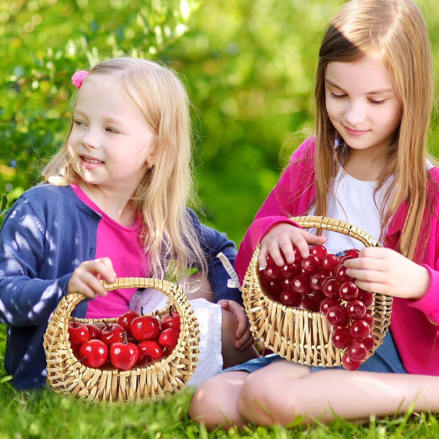 Cesta de Mimbre Taiyin - 6 Pcs - Decoración y Almacenamiento