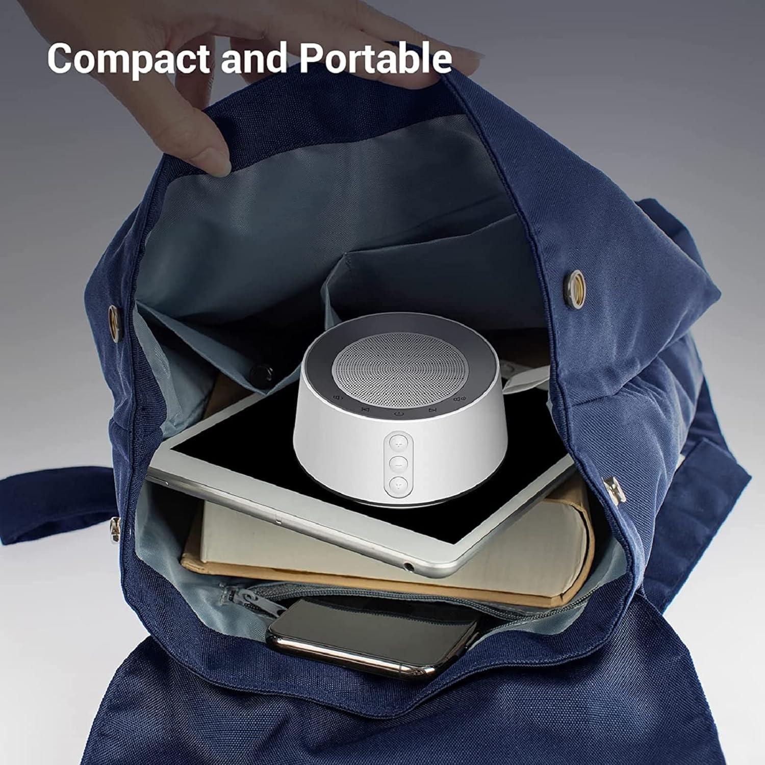 Máquina de Ruido Blanco BGOVERSS T126L 14 Sonidos Luz Nocturna