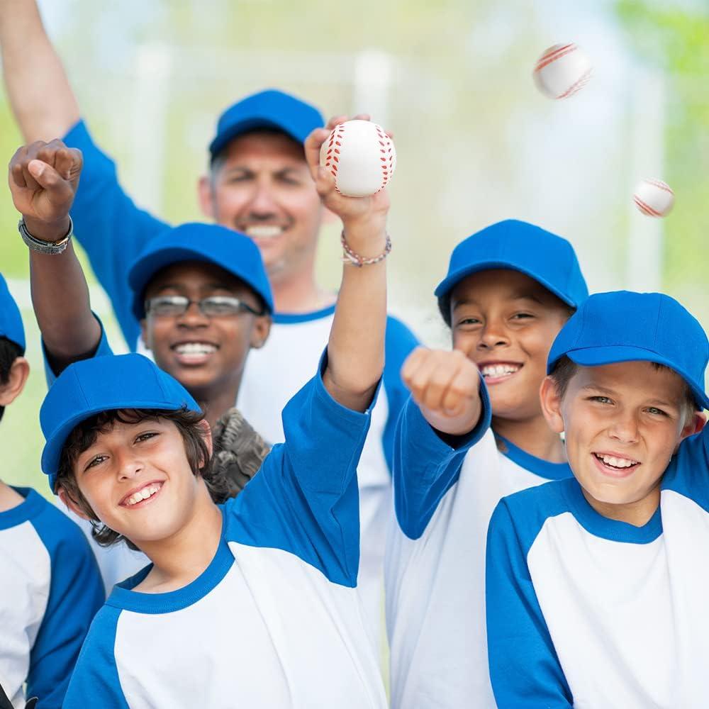 24 Pelotas de Estrés de Béisbol Dshengoo 6.1 cm Alivio Ansiedad