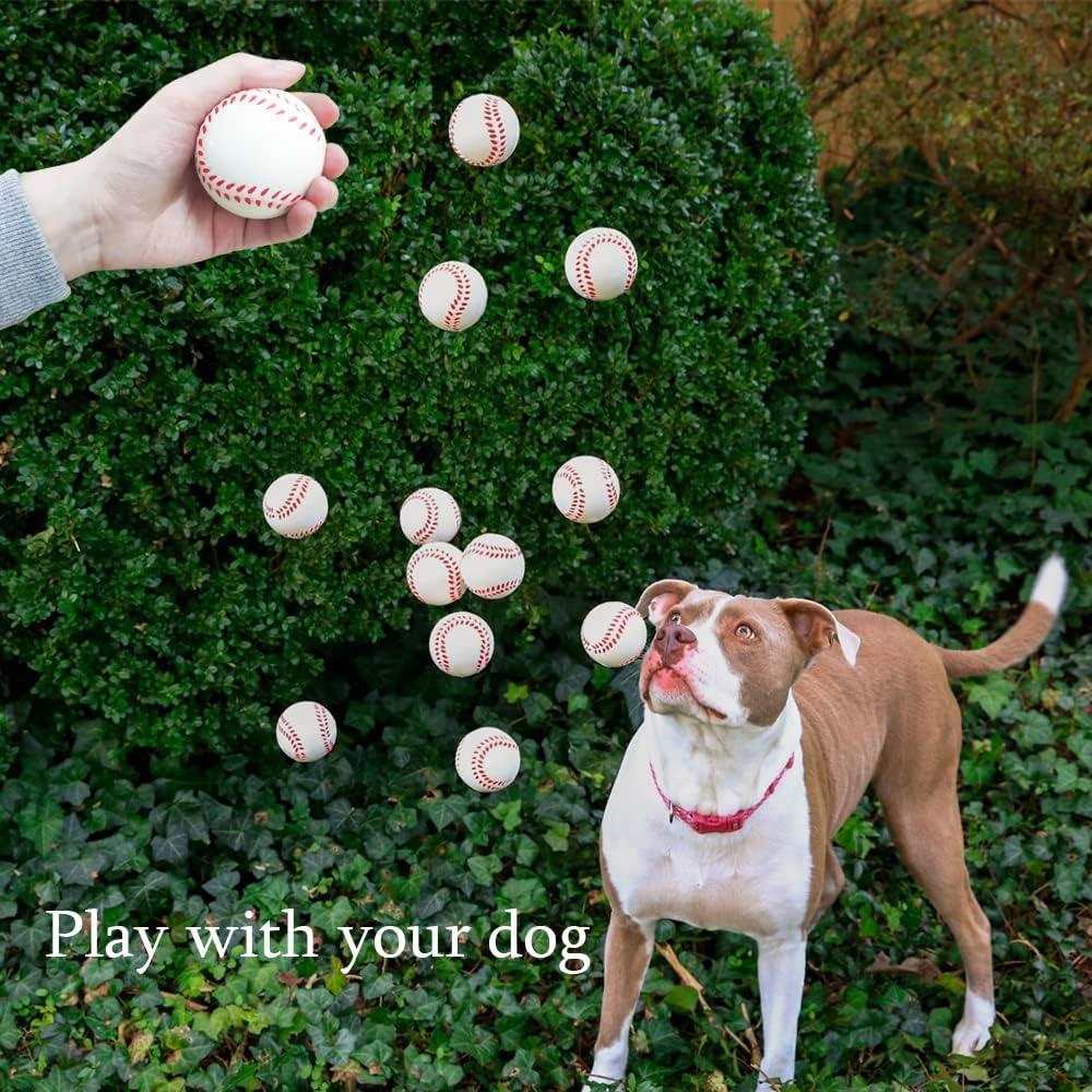 24 Pelotas de Estrés de Béisbol Dshengoo 6.1 cm Alivio Ansiedad