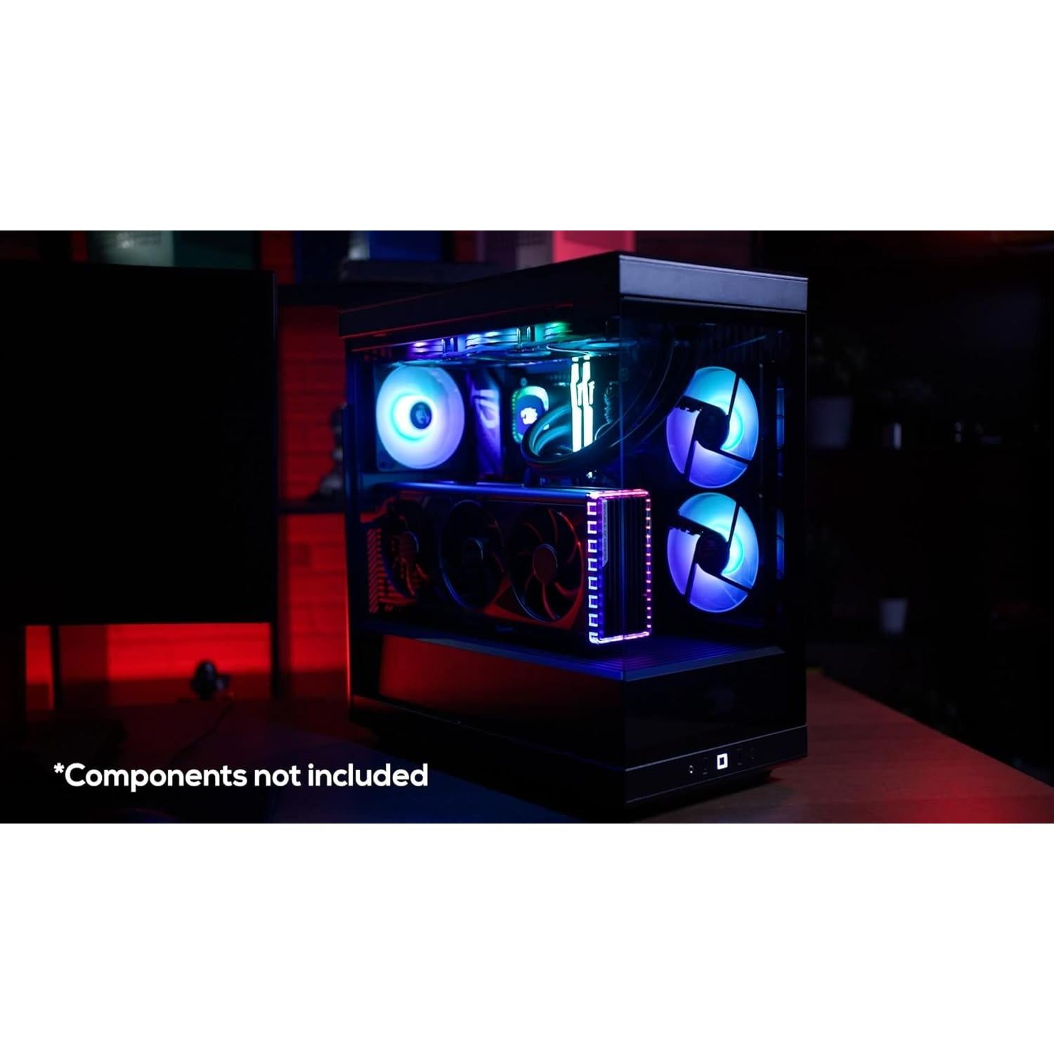 Caja ATX Media HYTE Y40 - Torre para Juegos - Negro