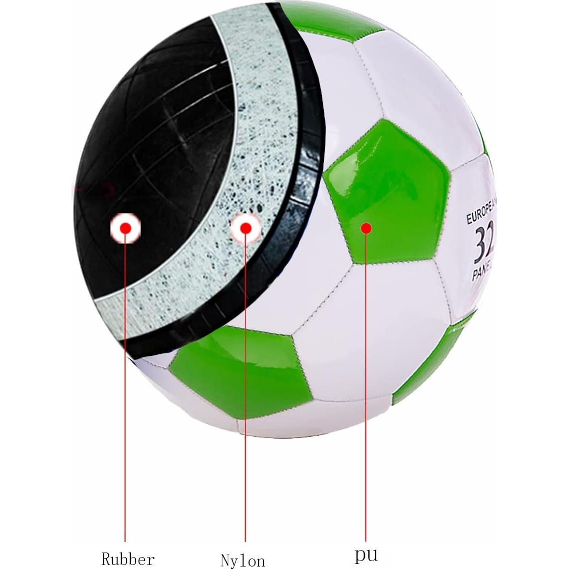 Balón de Fútbol SPDTECH Tamaño 2 Amarillo con Bomba