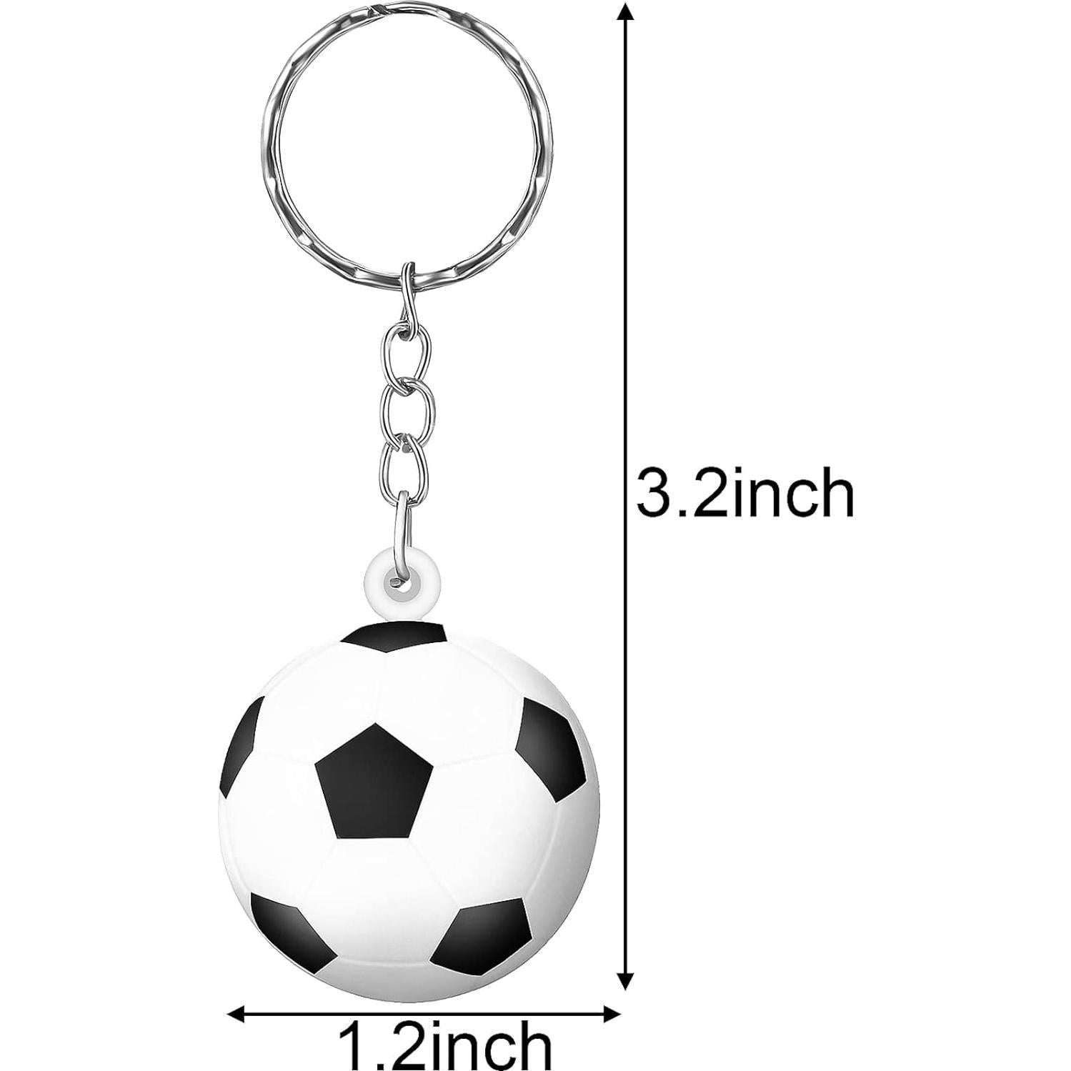 Llavero de Fútbol Blulu 30 Piezas Mini Balones