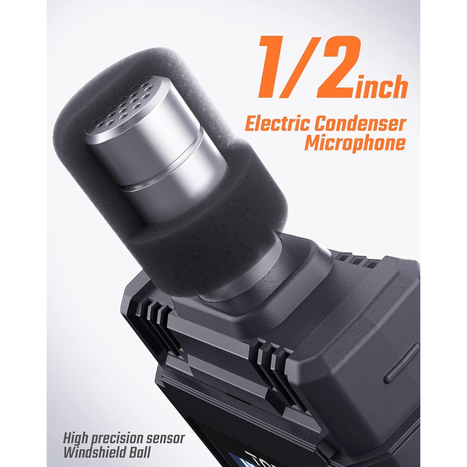 Medidor de Decibelios TopTes TS-501B SPL Portátil 30-130dB