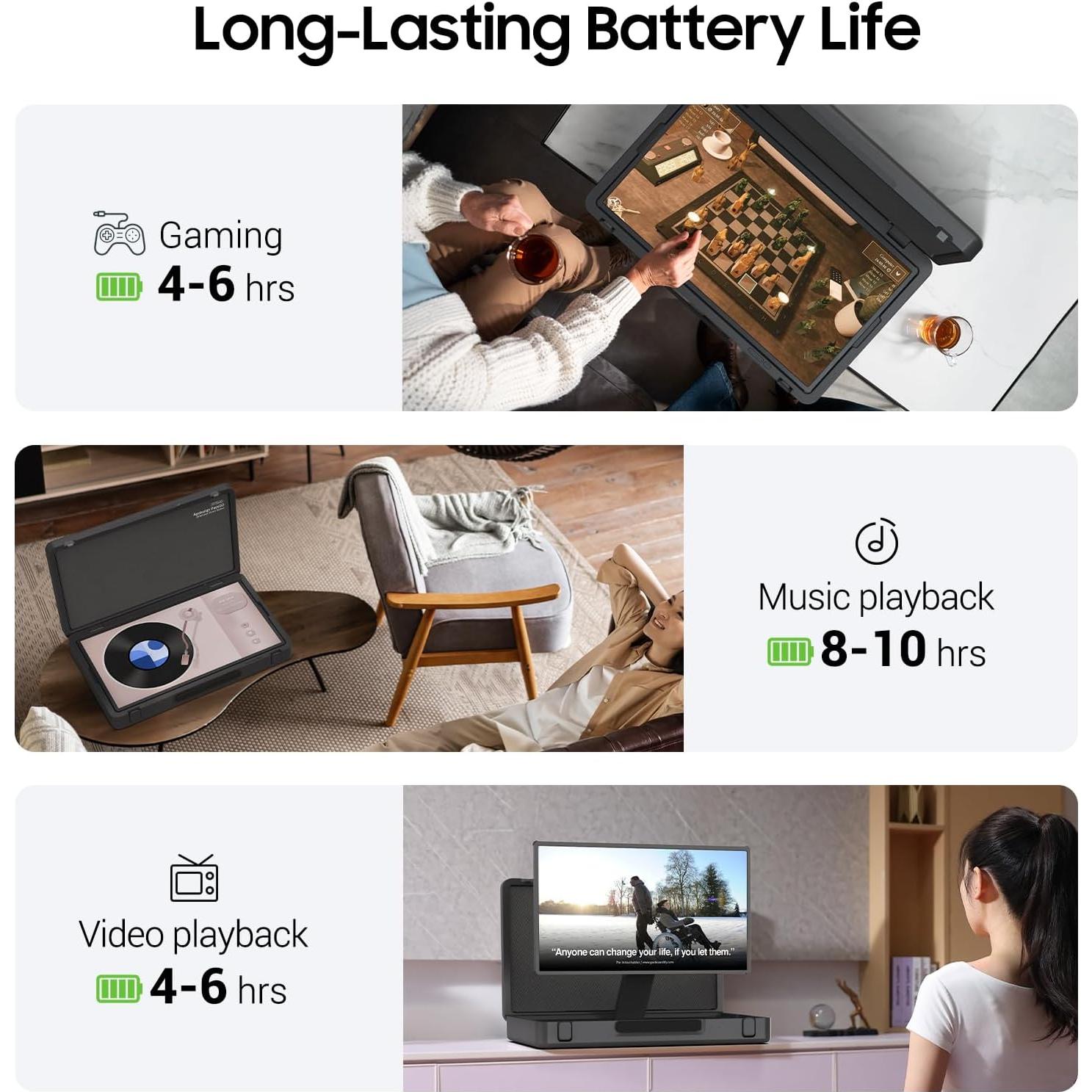 Sistema de Entretenimiento Portátil Apolosign Packgo 27" Gris