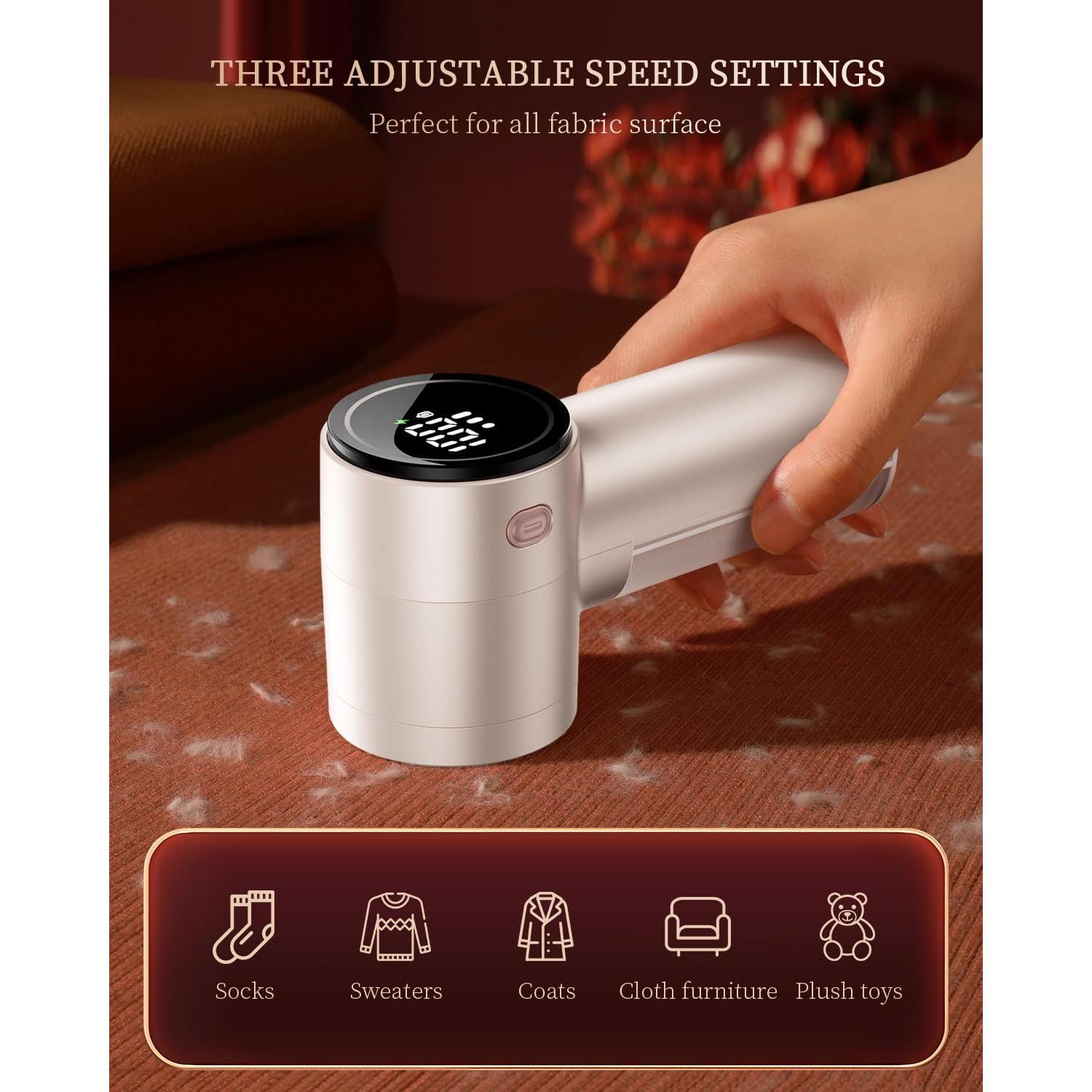 Raspador de Pelusa Recargable coldSky YM06 3 Velocidades 220g