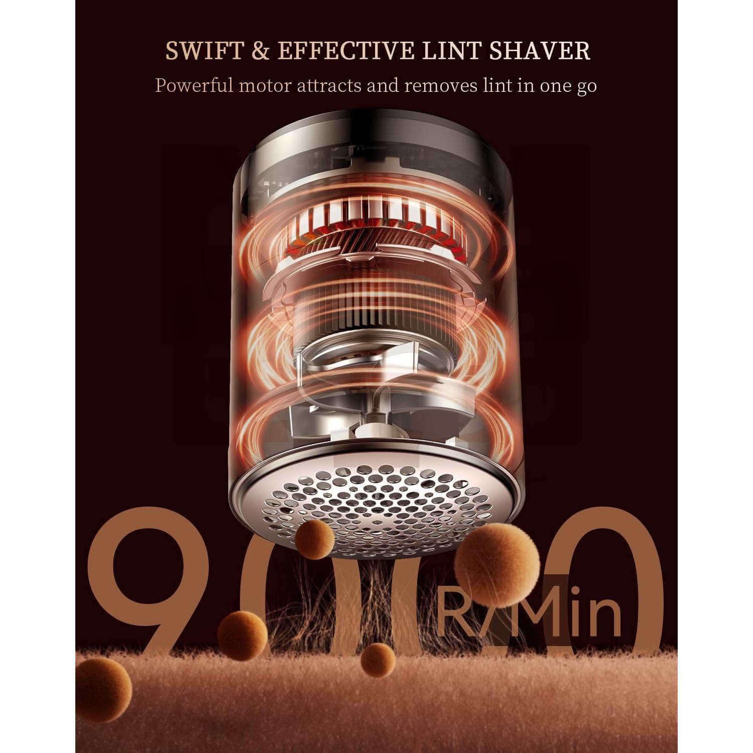 Raspador de Pelusa Recargable coldSky YM06 3 Velocidades 220g