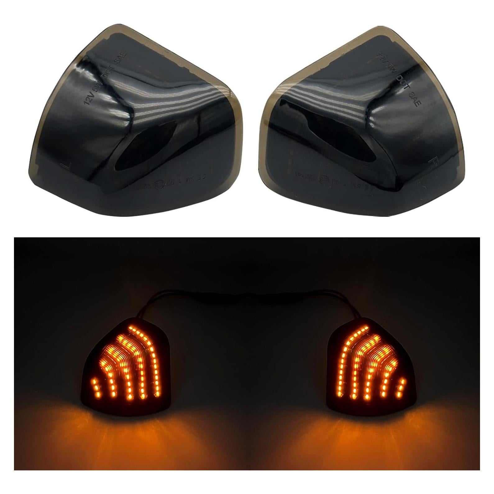 Luz de señal de giro LED ahumada Dodge Ram 1500 2500 3500 2010-2018