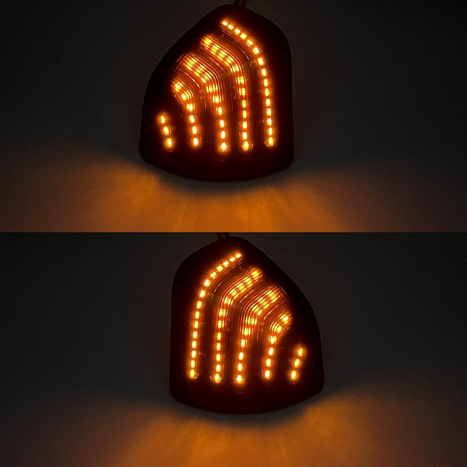 Luz de señal de giro LED ahumada Dodge Ram 1500 2500 3500 2010-2018