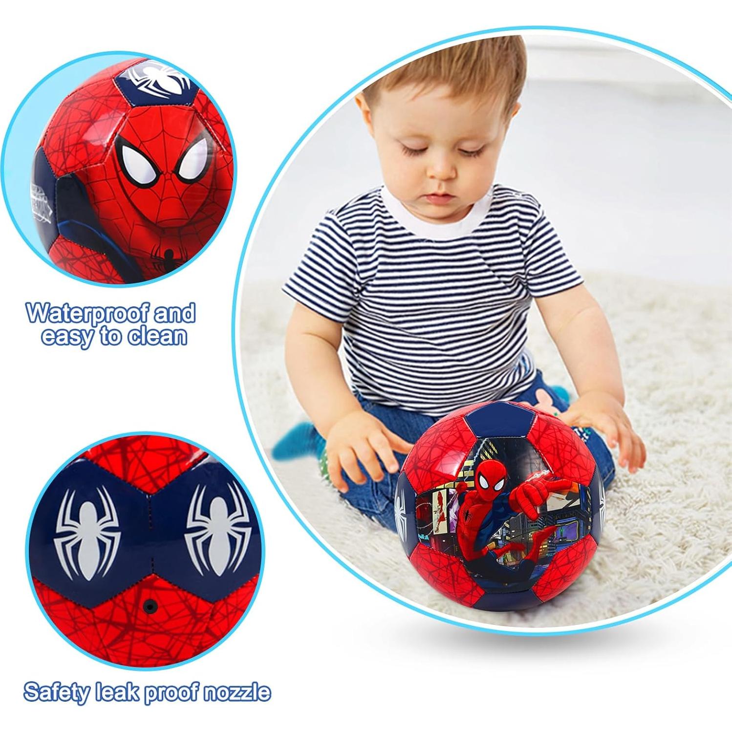 Balón de Fútbol Tamaño 3 DECLIR para Niños Rojo