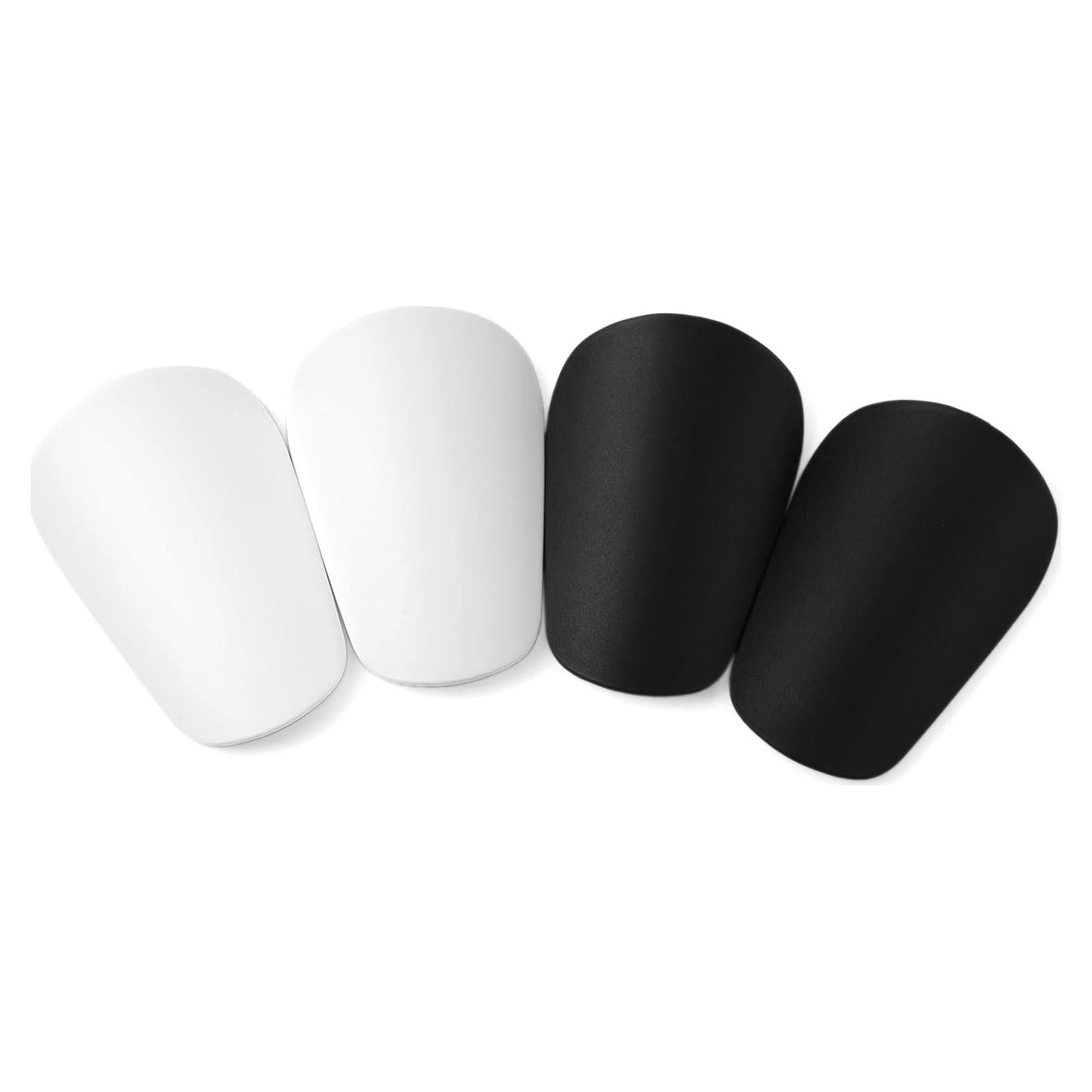 4 Piezas Espinilleras Mini NQEUEPN 8x5 cm Fútbol Unisex