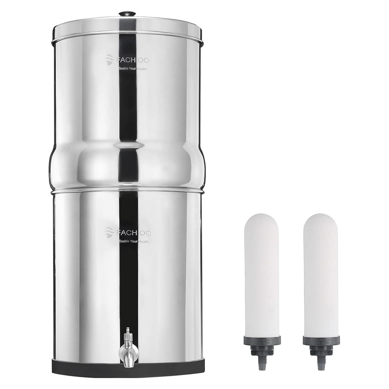 Filtro de Agua FACHIOO 8.5L Cerámica Portátil Camping