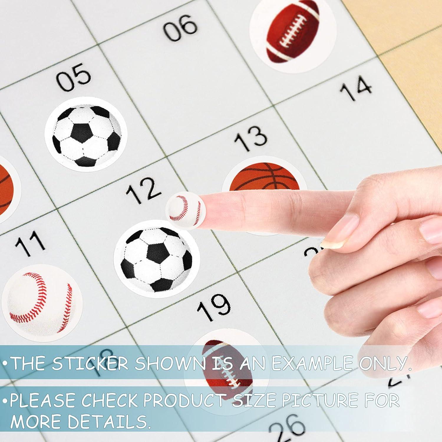 Calcomanías Deportivas Outus 200 Piezas Vinilo Multicolor