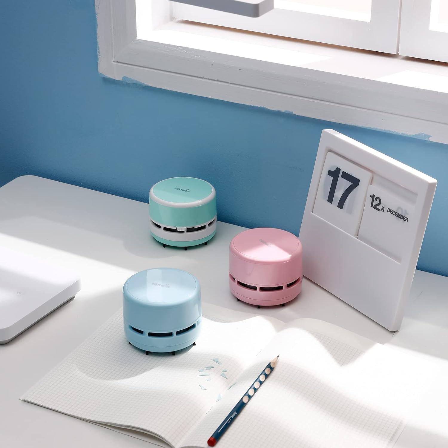 Mini Aspiradora Portátil Inalámbrica Tenwin 100W Bajo Ruido