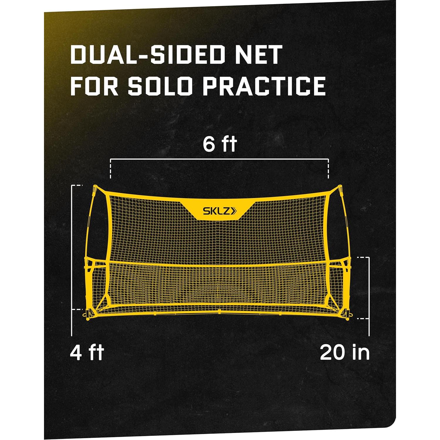 Rebotador de Fútbol SKLZ Quickster - Doble Cara 1,83 x 1,22 m