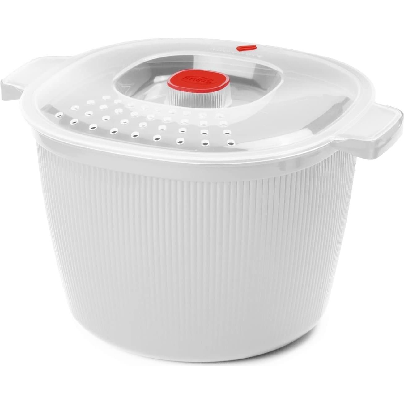 Cocinador de Pasta para Microondas Snips 4L Blanco 100% Italiano