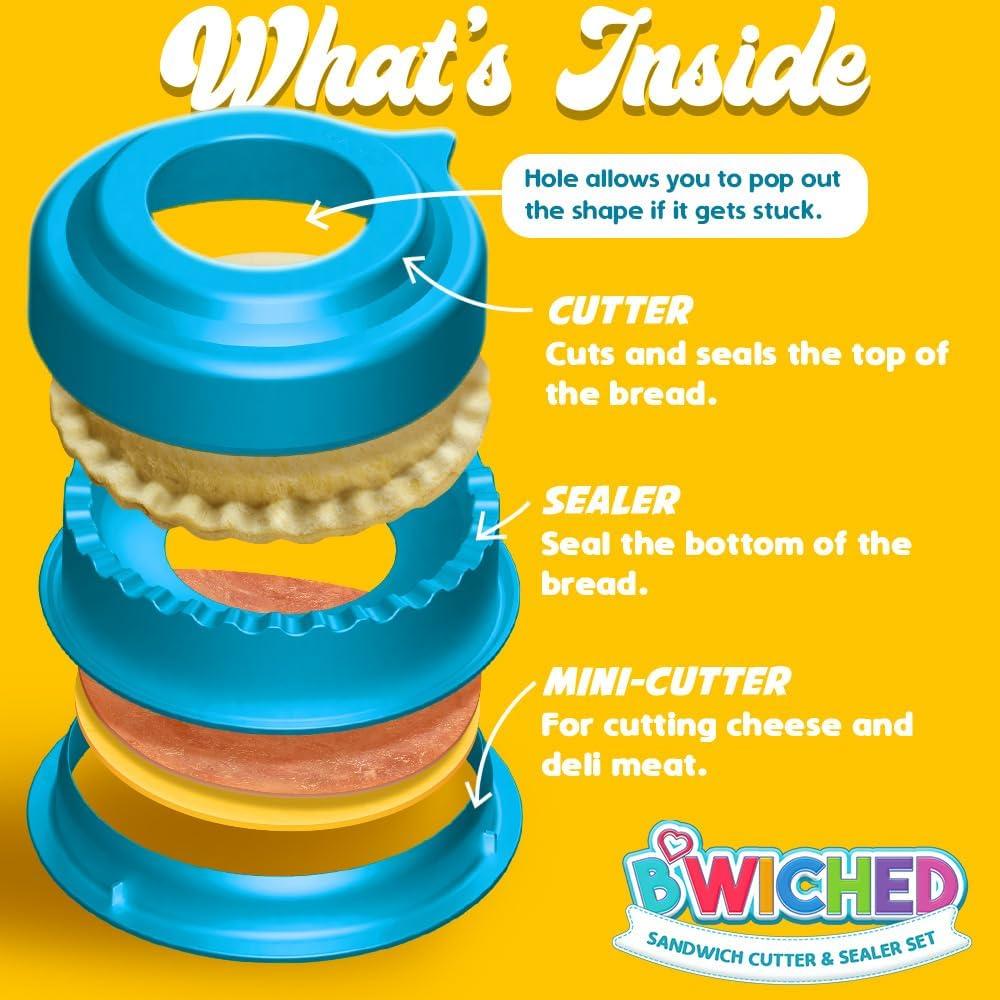 Cortador y Sellador de Sándwich Savoychef - Redondo 10.16cm