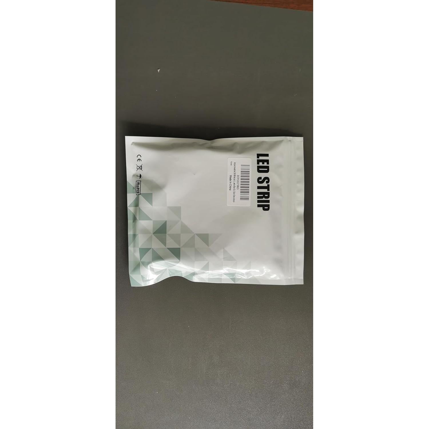 Tira LED UV 2M LYGZM 120 LEDs Luz Negra USB Efecto Fiesta