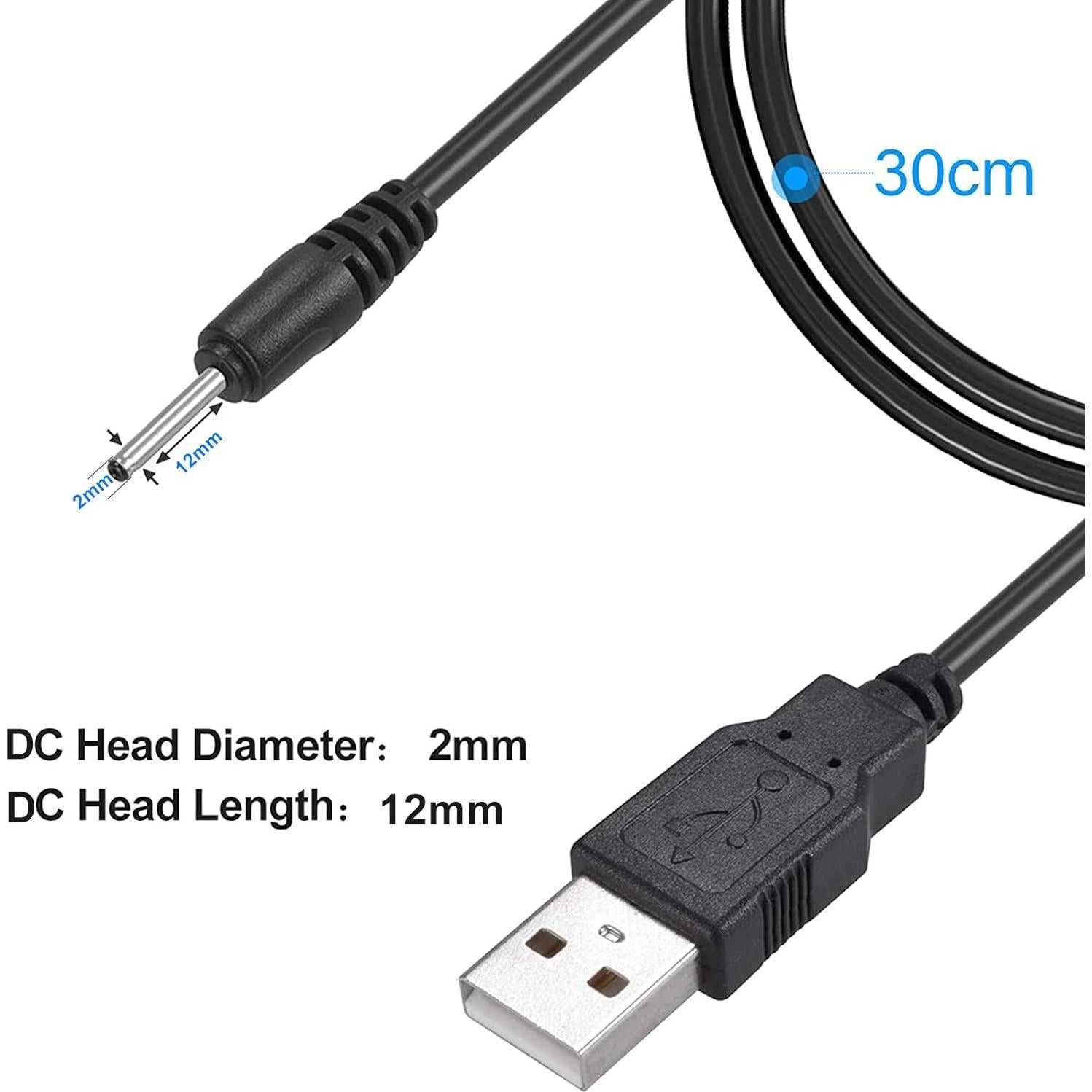 Cargador USB DC PChero para Auriculares Mini S530 30cm