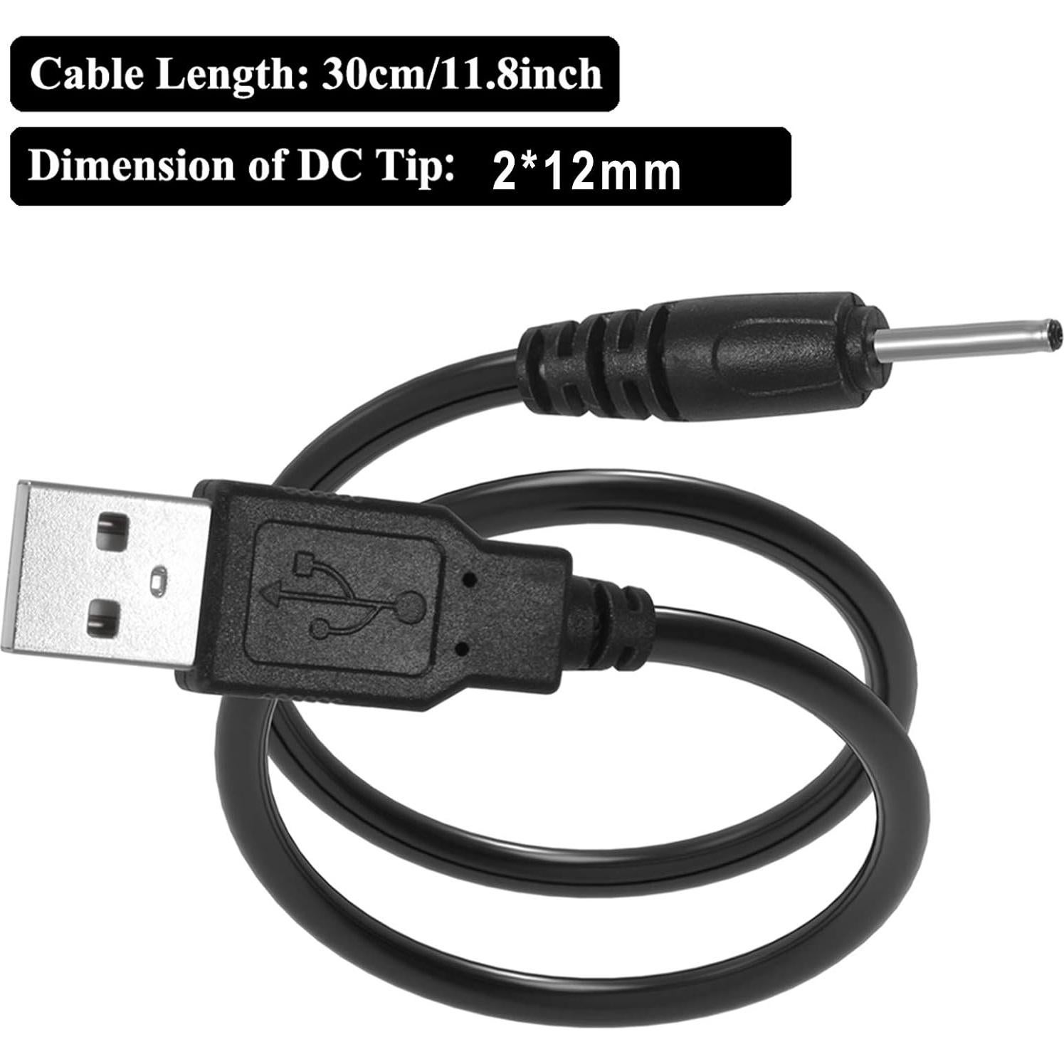 Cargador USB DC PChero para Auriculares Mini S530 30cm
