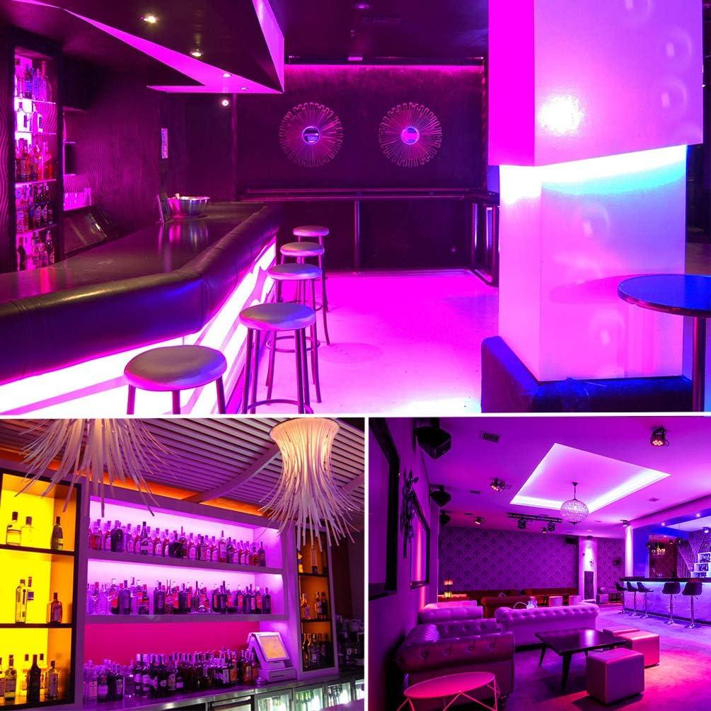 Tira de Luz LED Ontesik 6.1m 360 LEDs UV para Fiestas