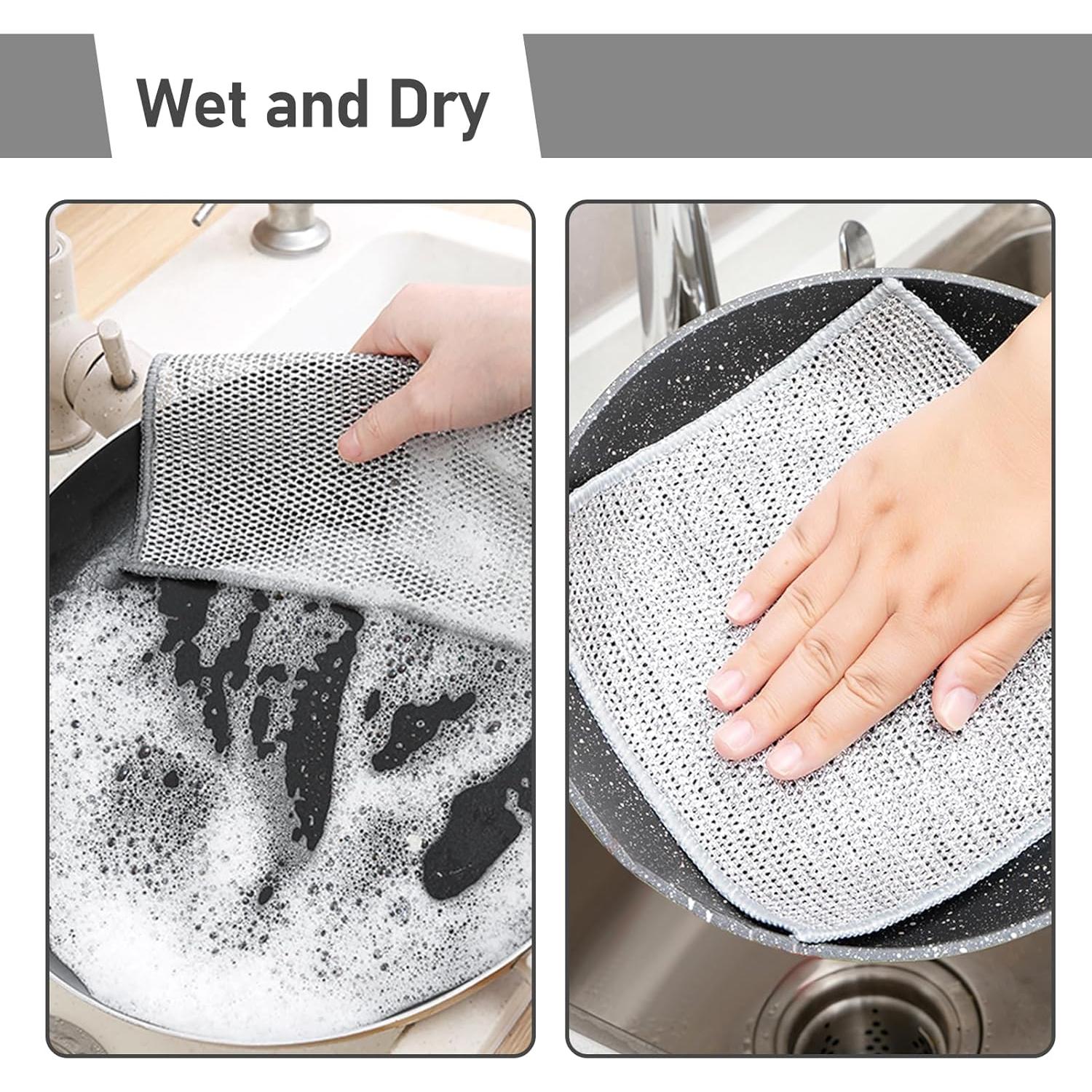 Trapos de Limpieza de Alambre XANGNIER 10 Pcs Reutilizables