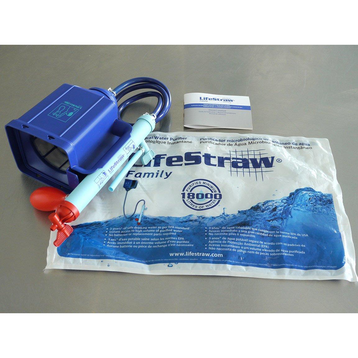 Purificador de Agua LifeStraw Family 1.0 Portátil 18,000 L