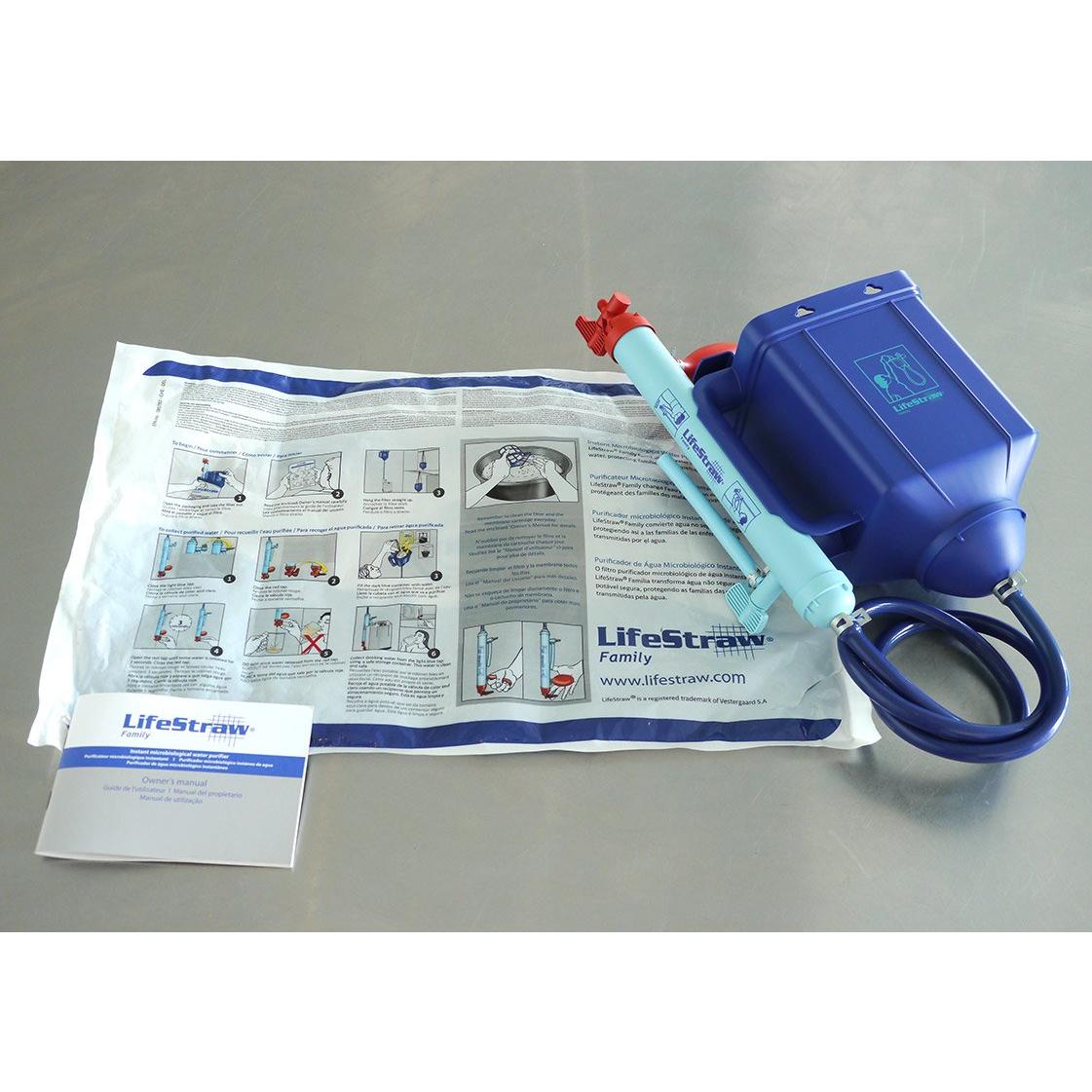 Purificador de Agua LifeStraw Family 1.0 Portátil 18,000 L