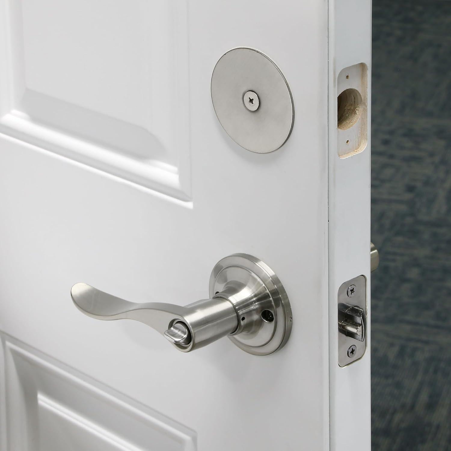 Placa de Cubierta de Agujero para Puerta Prime-Line U 10088 6.67 cm