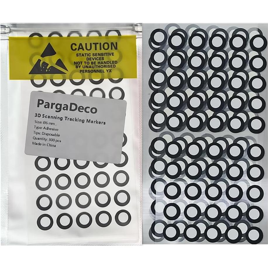 Puntos de Escaneo 3D PargaDeco 300 Piezas Reflectantes