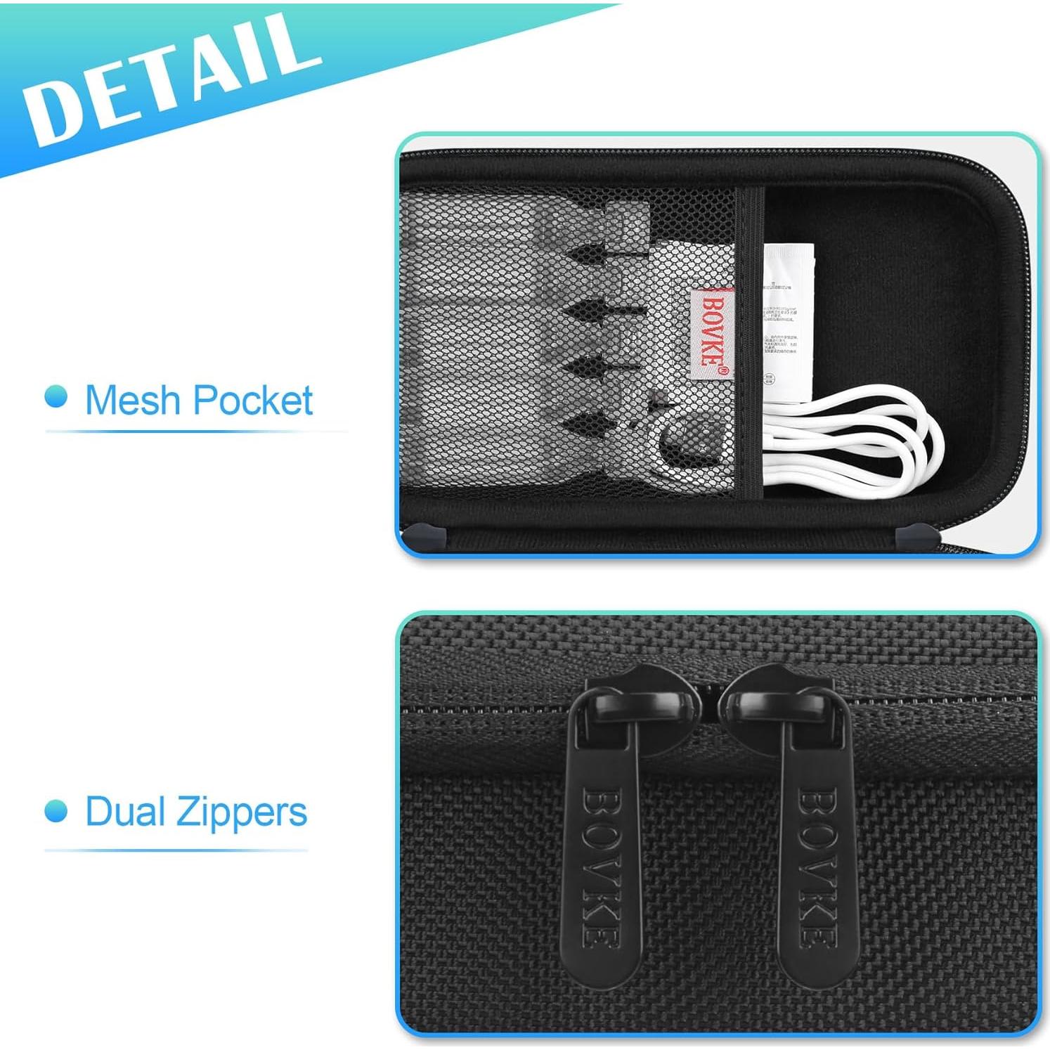 Funda de Transporte BOVKE para Nebulizador Eléctrico Negro