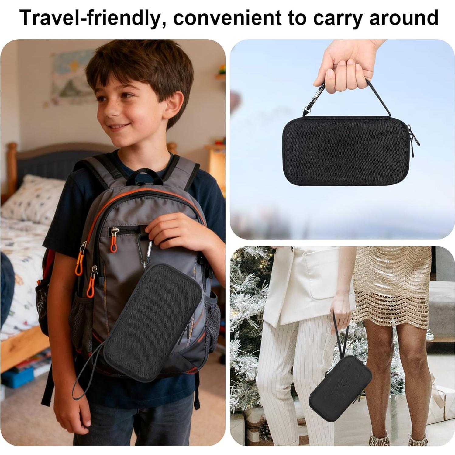 Funda de Transporte BOVKE para Nebulizador Eléctrico Negro