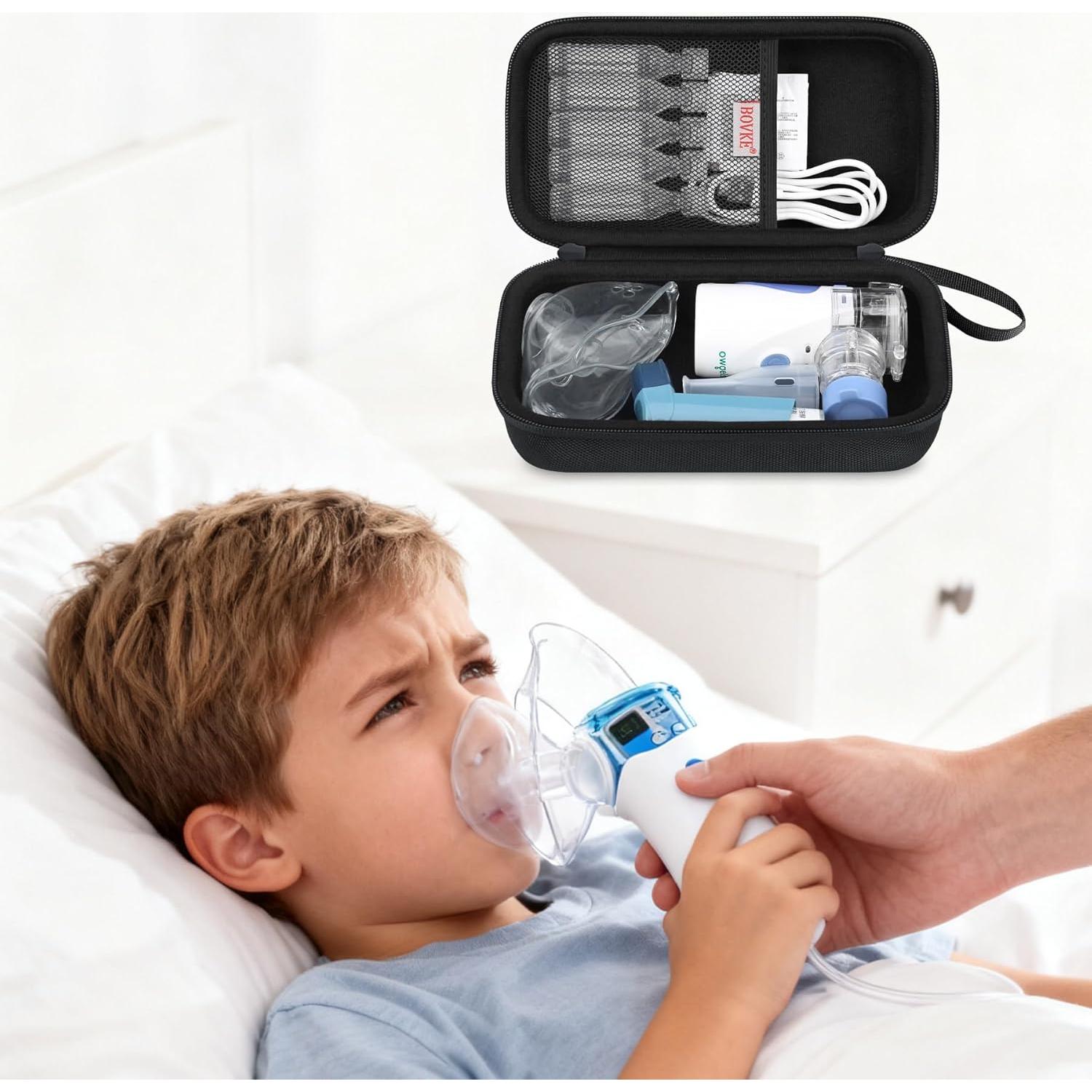 Funda de Transporte BOVKE para Nebulizador Eléctrico Negro