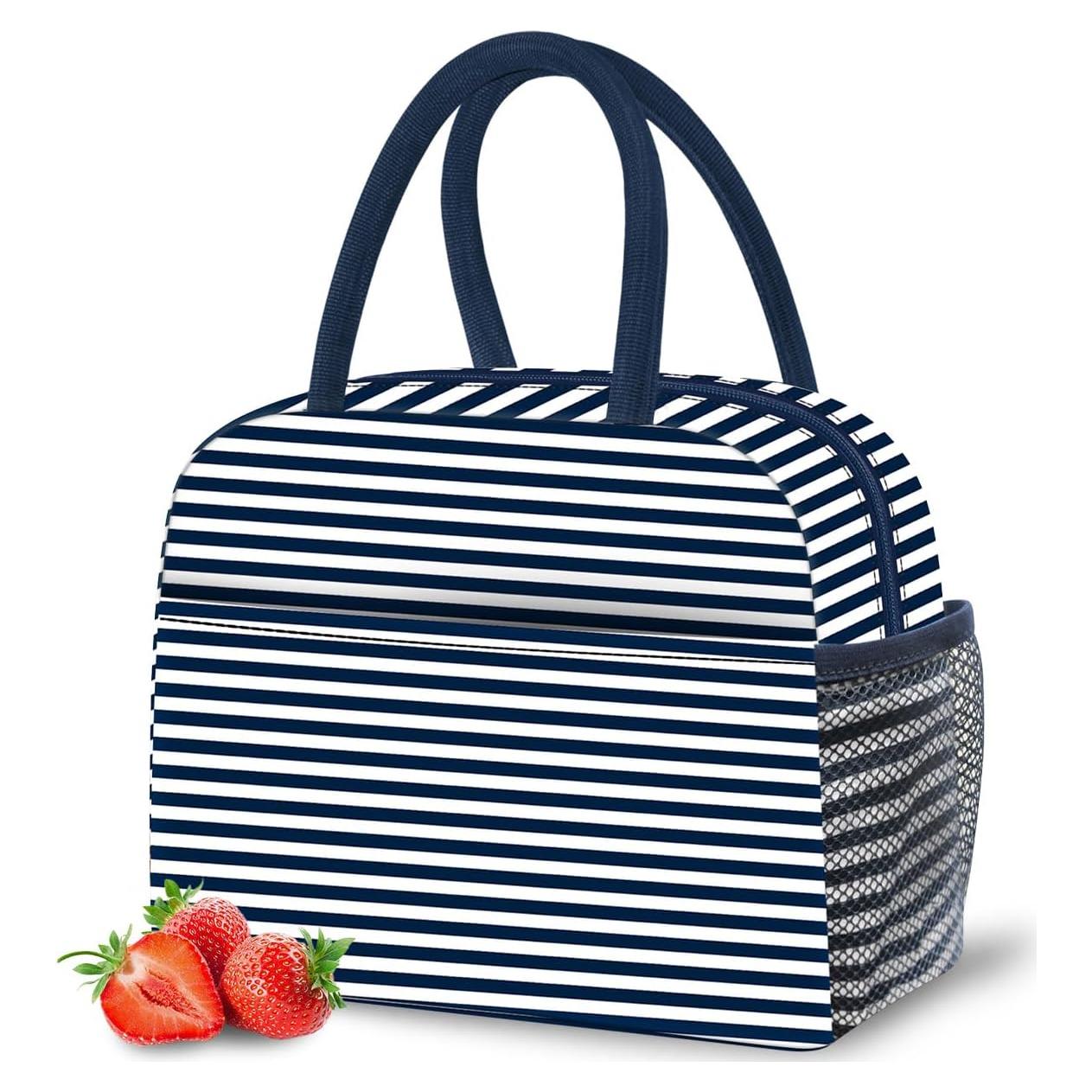 Bolsa de Almuerzo Térmica DALINDA Azul Marino - Reutilizable y Ligera