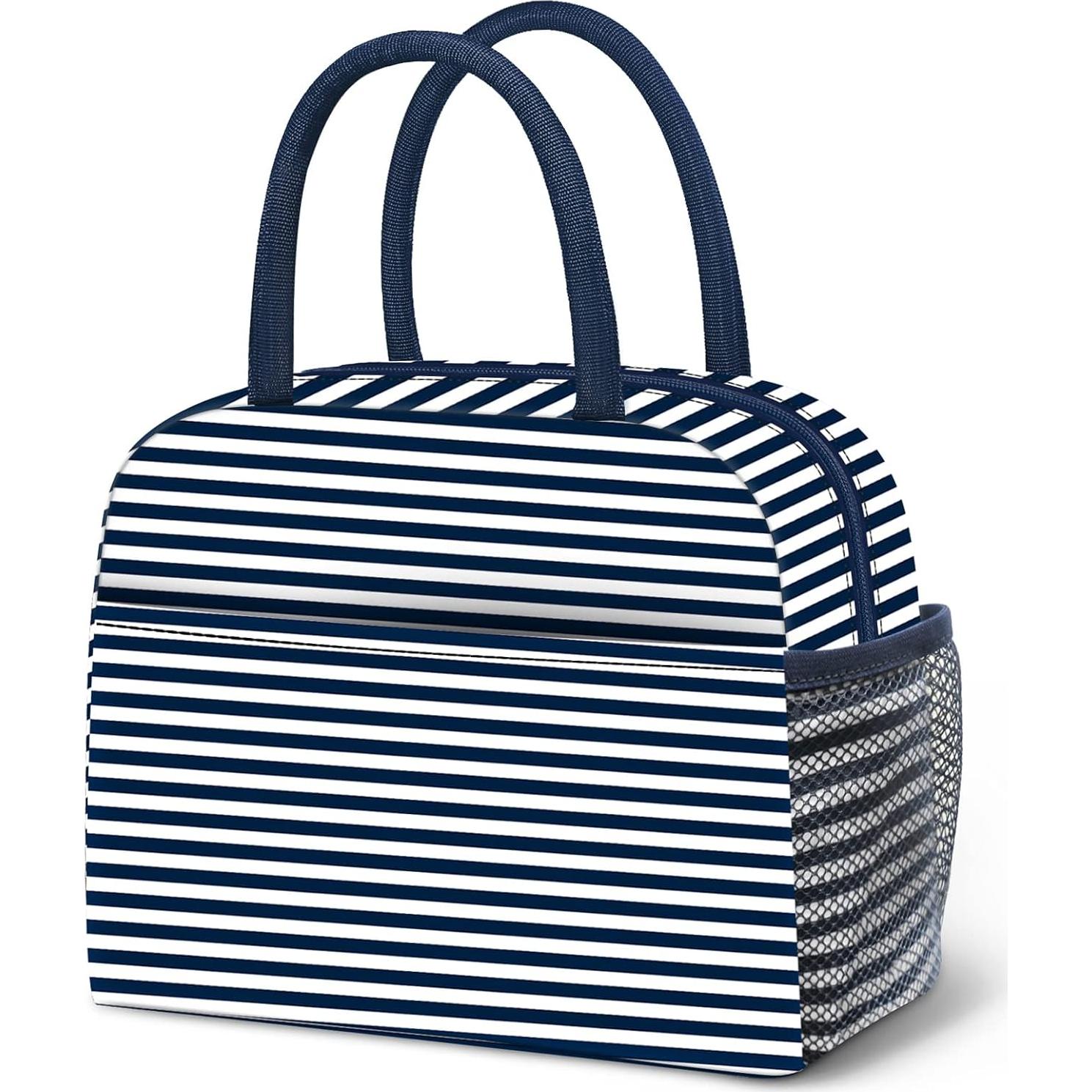 Bolsa de Almuerzo Térmica DALINDA Azul Marino - Reutilizable y Ligera