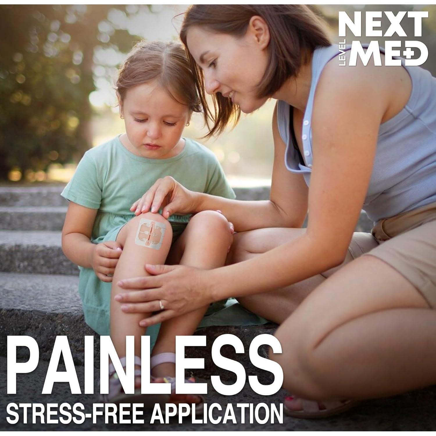 Kit de Cierre de Heridas Next Level Med - 3 Steri Stitch y 4 Zip Stitch